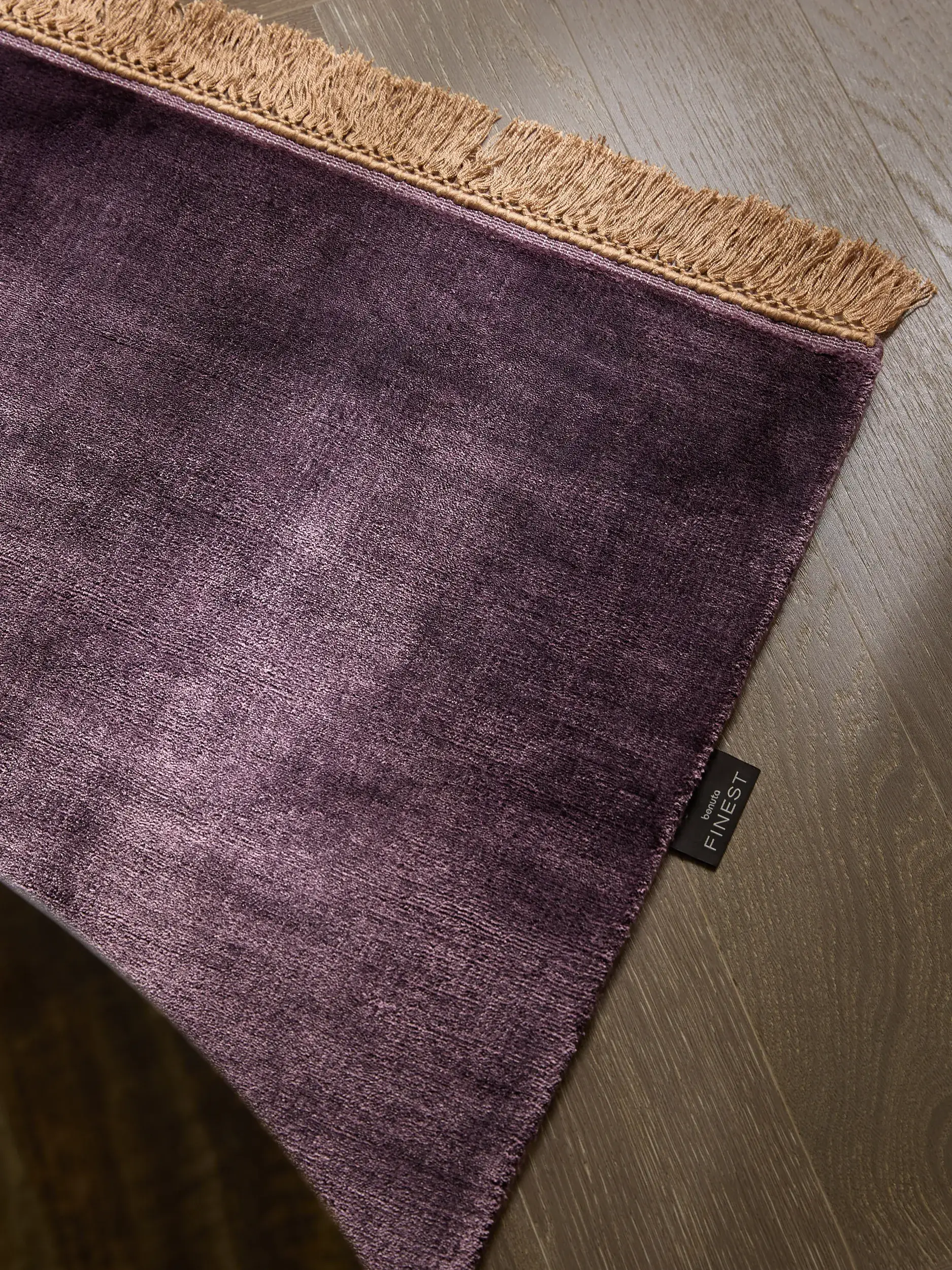 Teppe Rubin av 100% Viskose i  fra benuta Finest