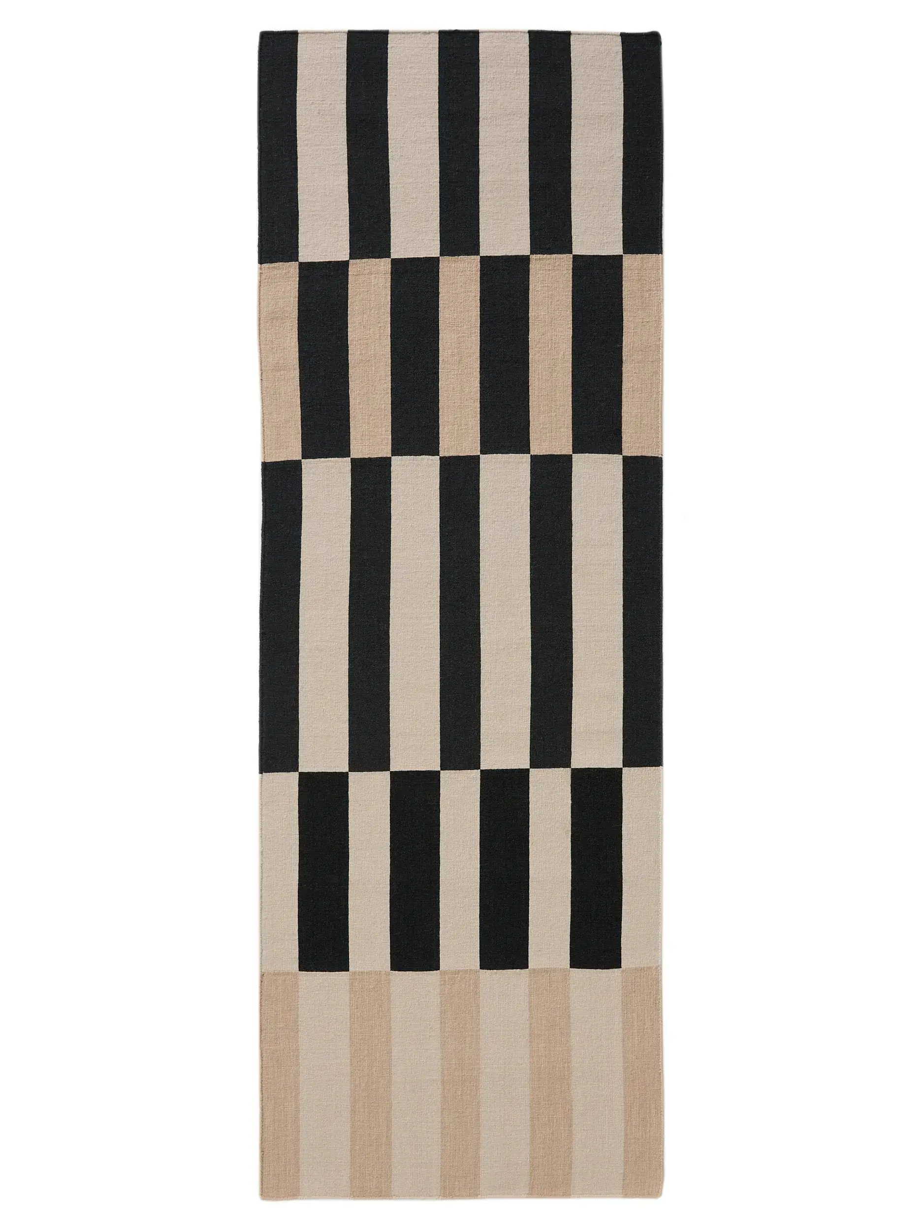 Rug made of 100% Wool in Beige with a 100% Wool high pile by benuta Nest