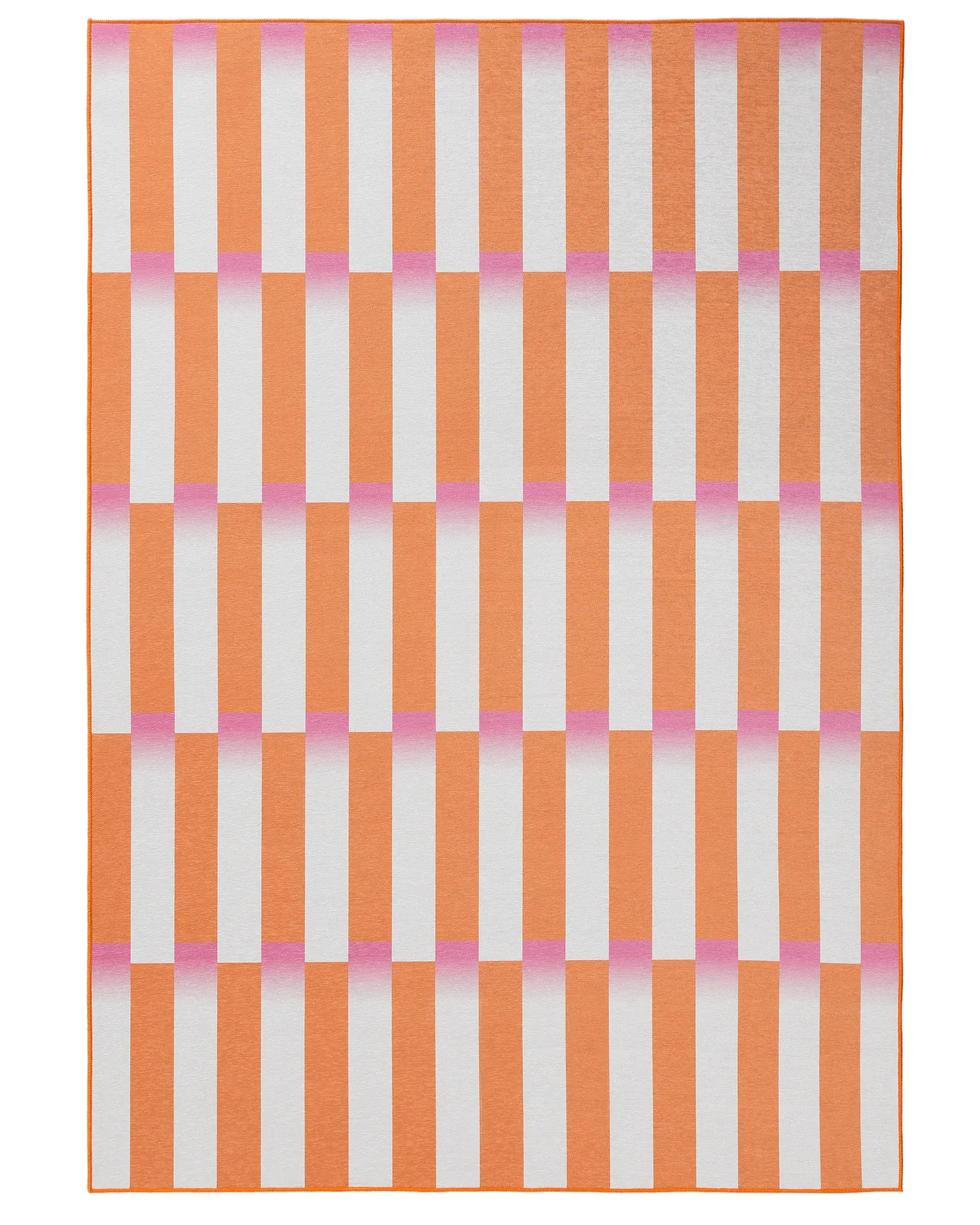 Matto 100% Polyestera värissä Orange 100% Polyester korkealla nukalla merkiltä benuta Pop