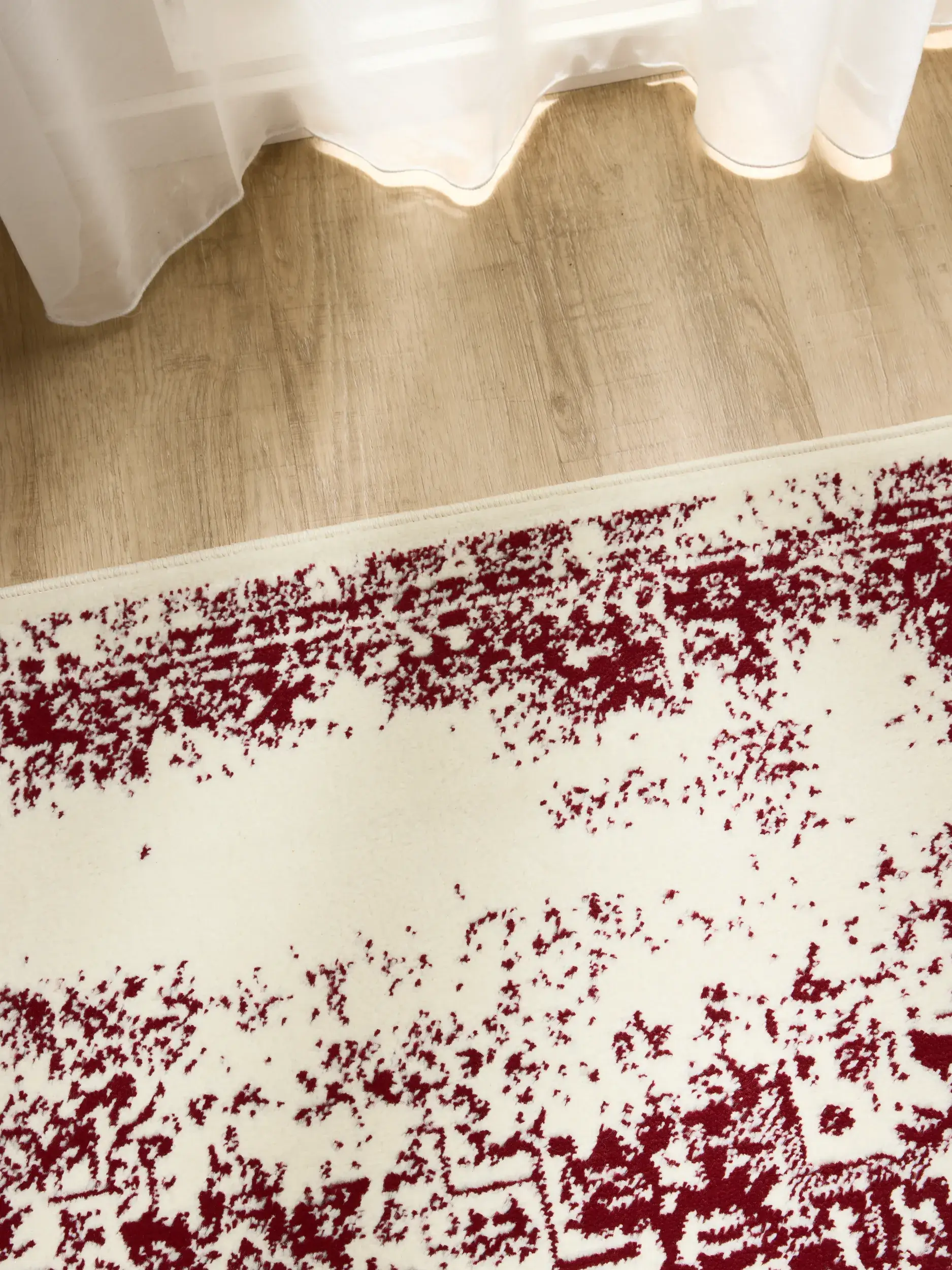 Rug made of 100% Polypropylen in Beige with a 100% Polypropylen high pile by benuta Basic