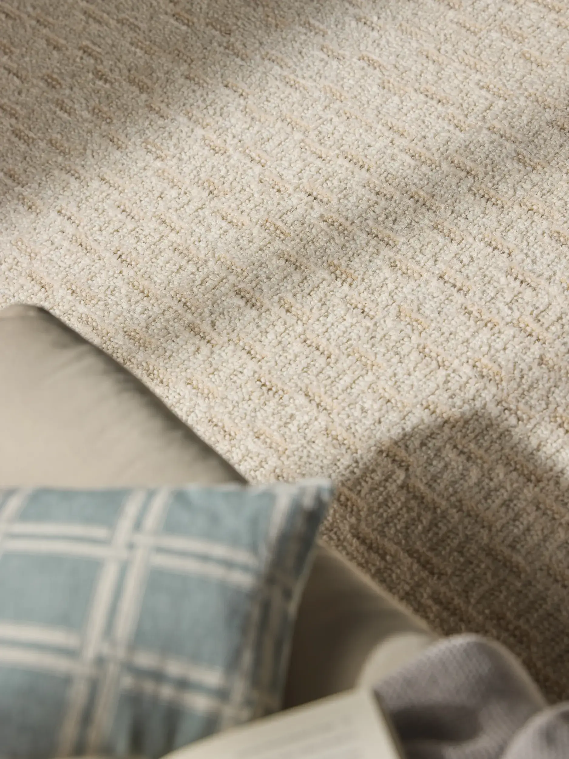 Rug made of 100% Polyester in Weiß with a 100% Polyester high pile by benuta Nest