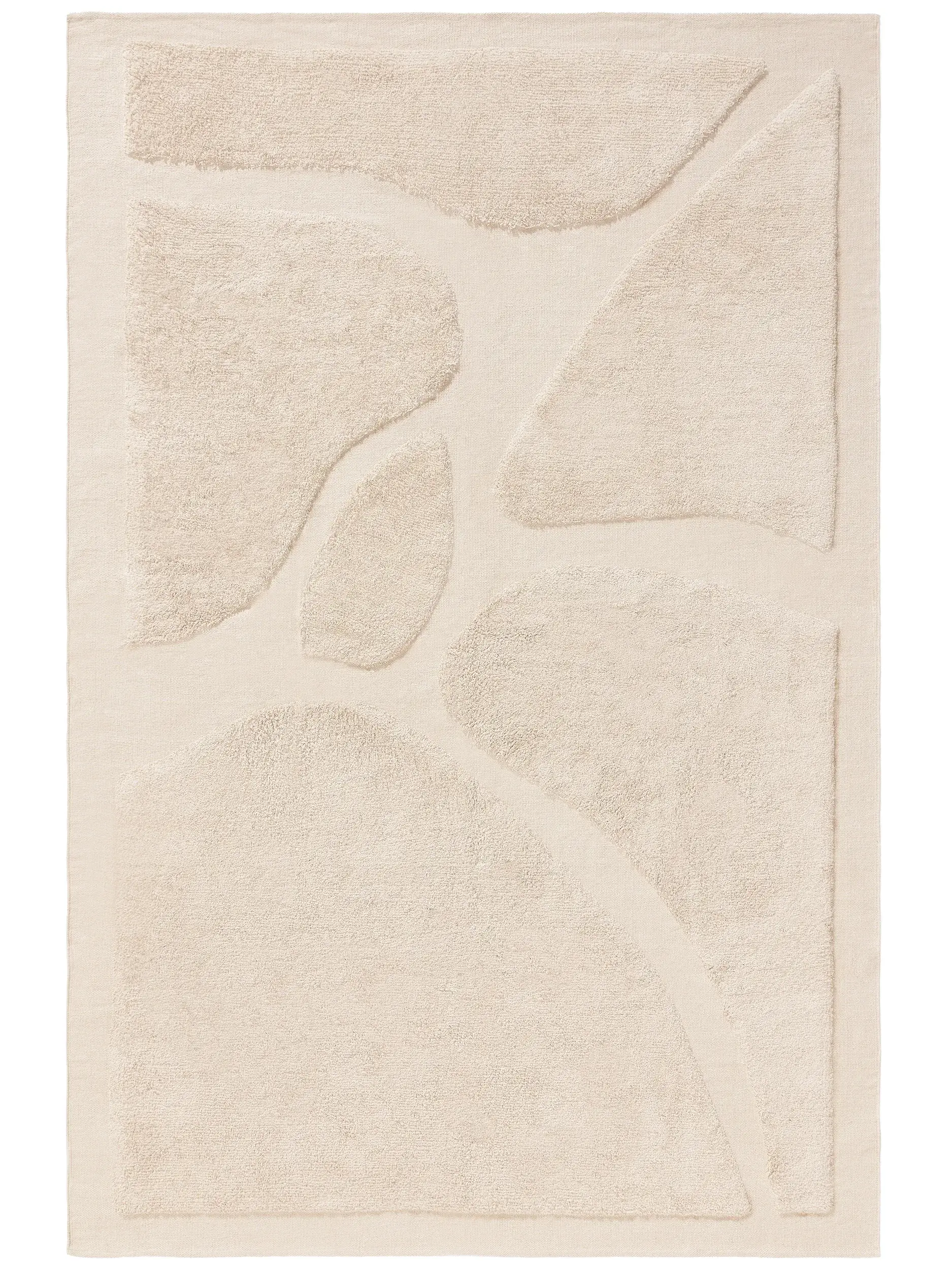 Baumwollteppich Isla Beige von 