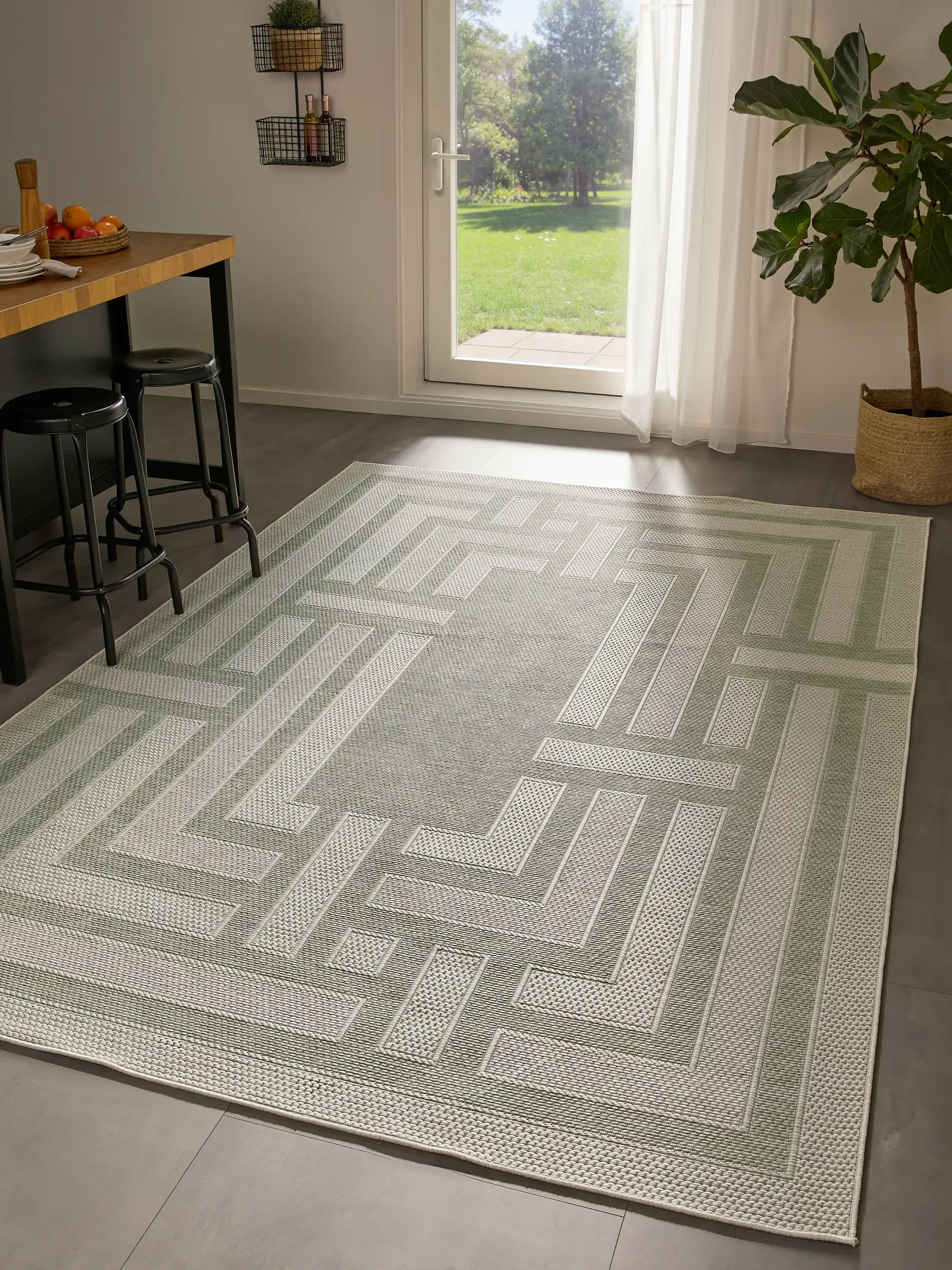 Rug Bronco made of 100% Polypropylen in  by benuta Nest