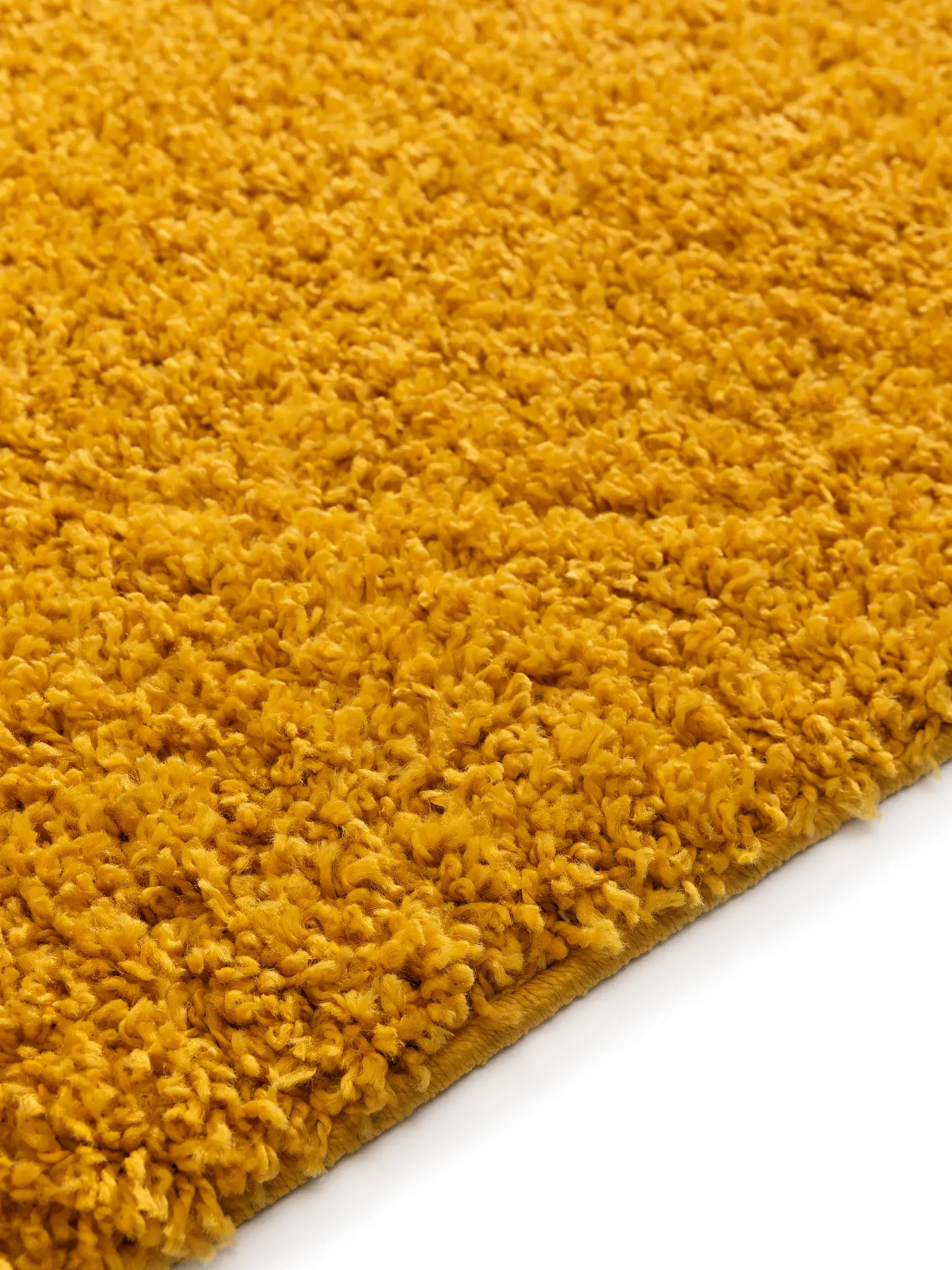 Tapete de 100% Polypropylen em Gelb com pelo de 100% Polypropylen de altura da benuta Basic