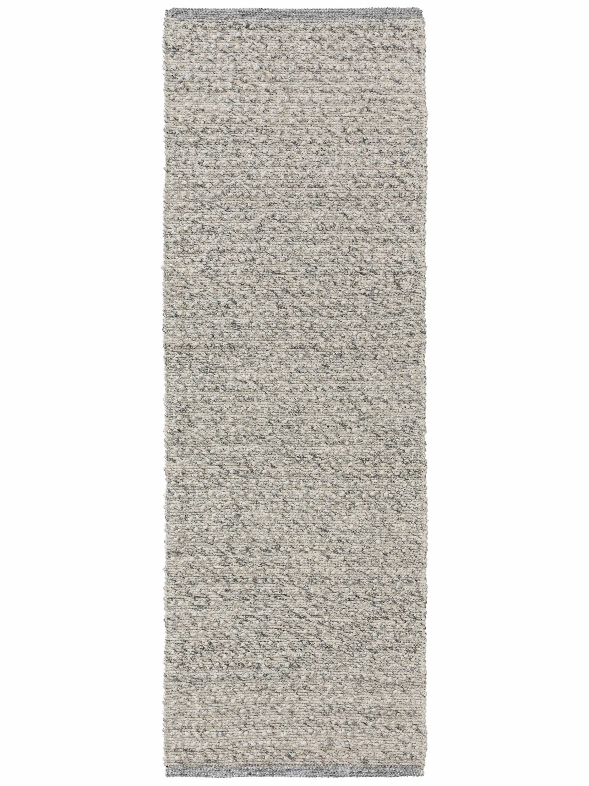 Matto 40% Wolle, 30% Baumwolle, 20% Polyester, 10% Viskosea värissä Grau 40% Wolle, 30% Baumwolle, 20% Polyester, 10% Viskose korkealla nukalla merkiltä benuta Pure