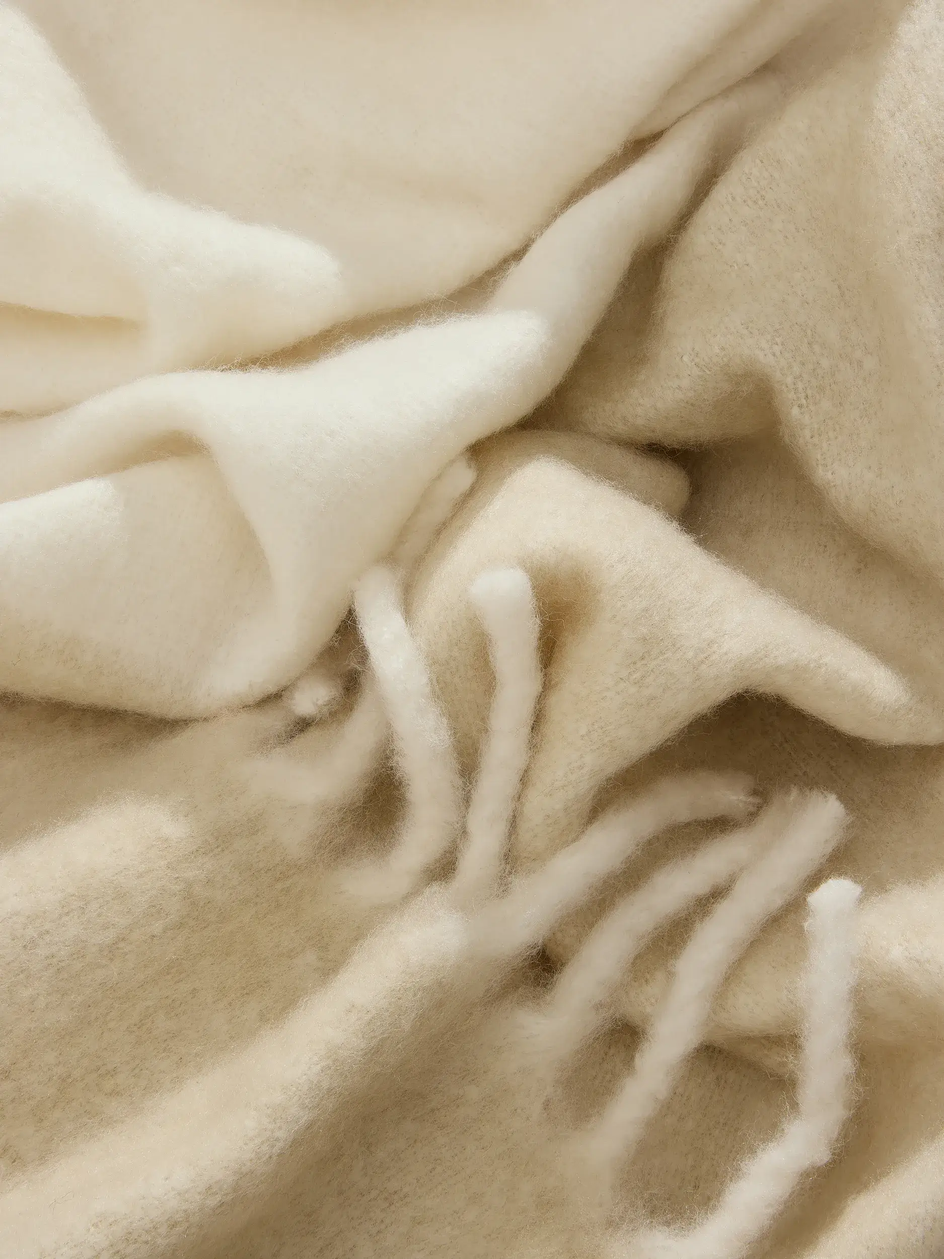 Decke Lara Beige von benuta Pop