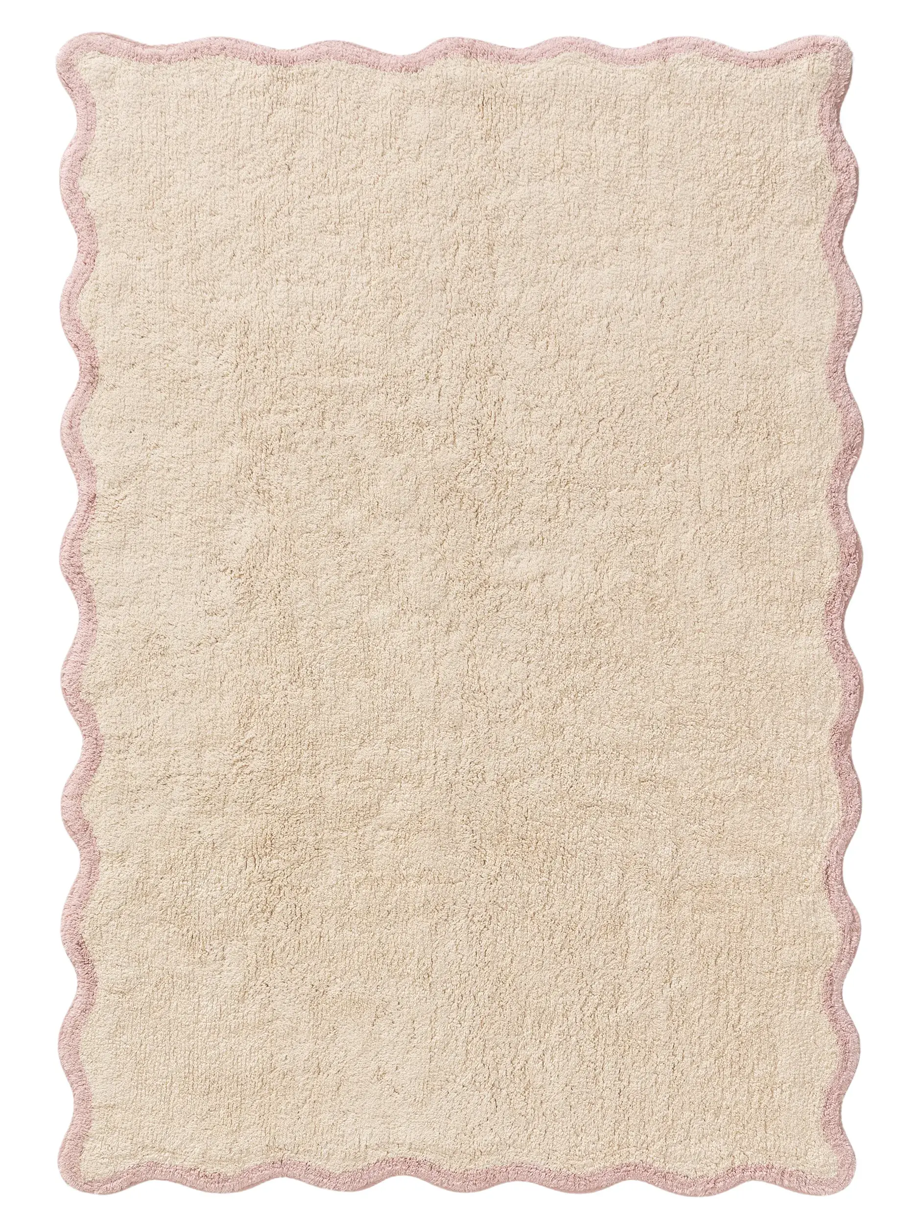 Matto 100% Baumwollea värissä Rosa 100% Baumwolle korkealla nukalla merkiltä Lytte