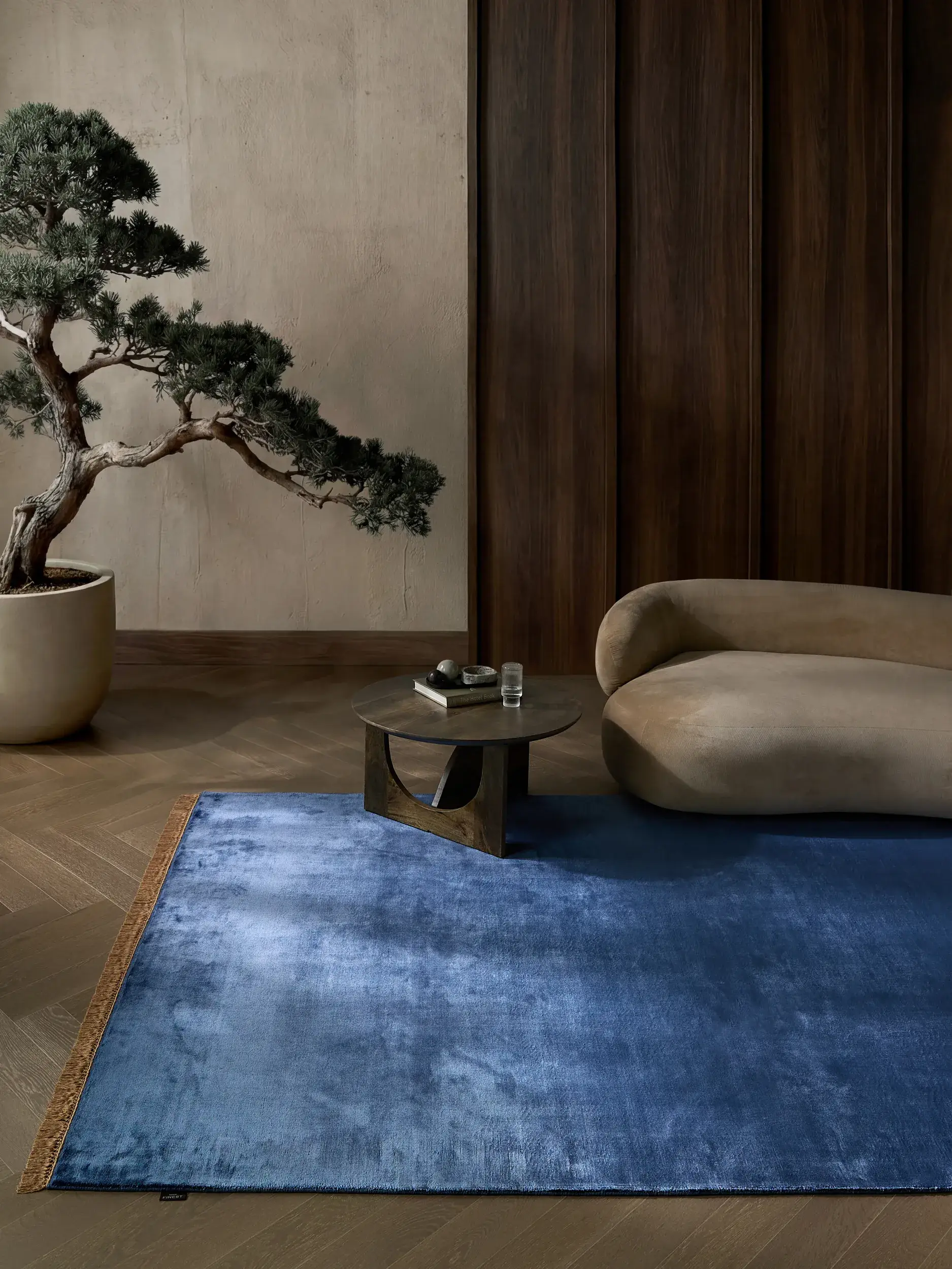 Teppe Rubin av 100% Viskose i  fra benuta Finest