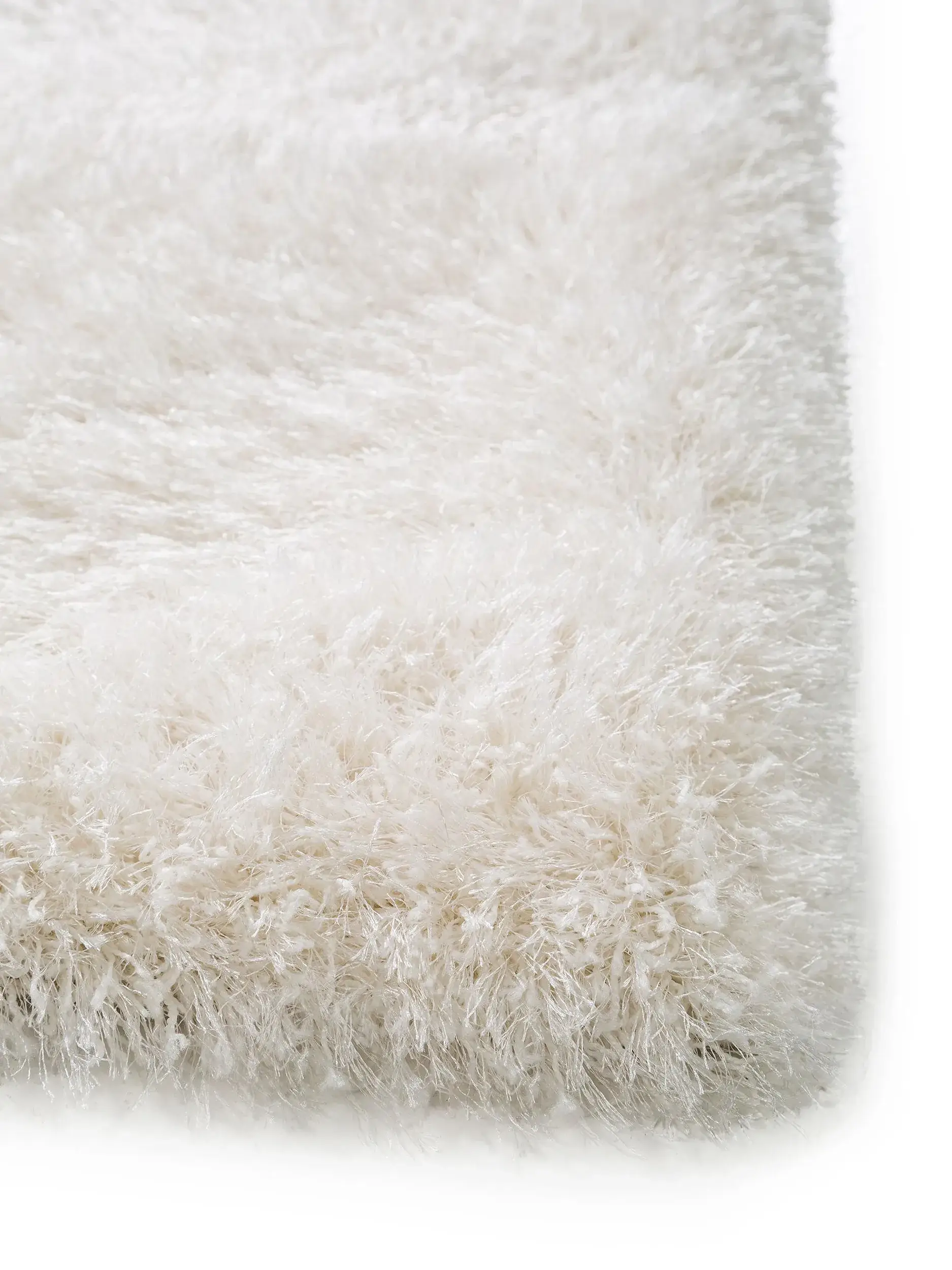 Matta Lea av 50% Polyester, 50% Polypropylen i Vit från benuta POP