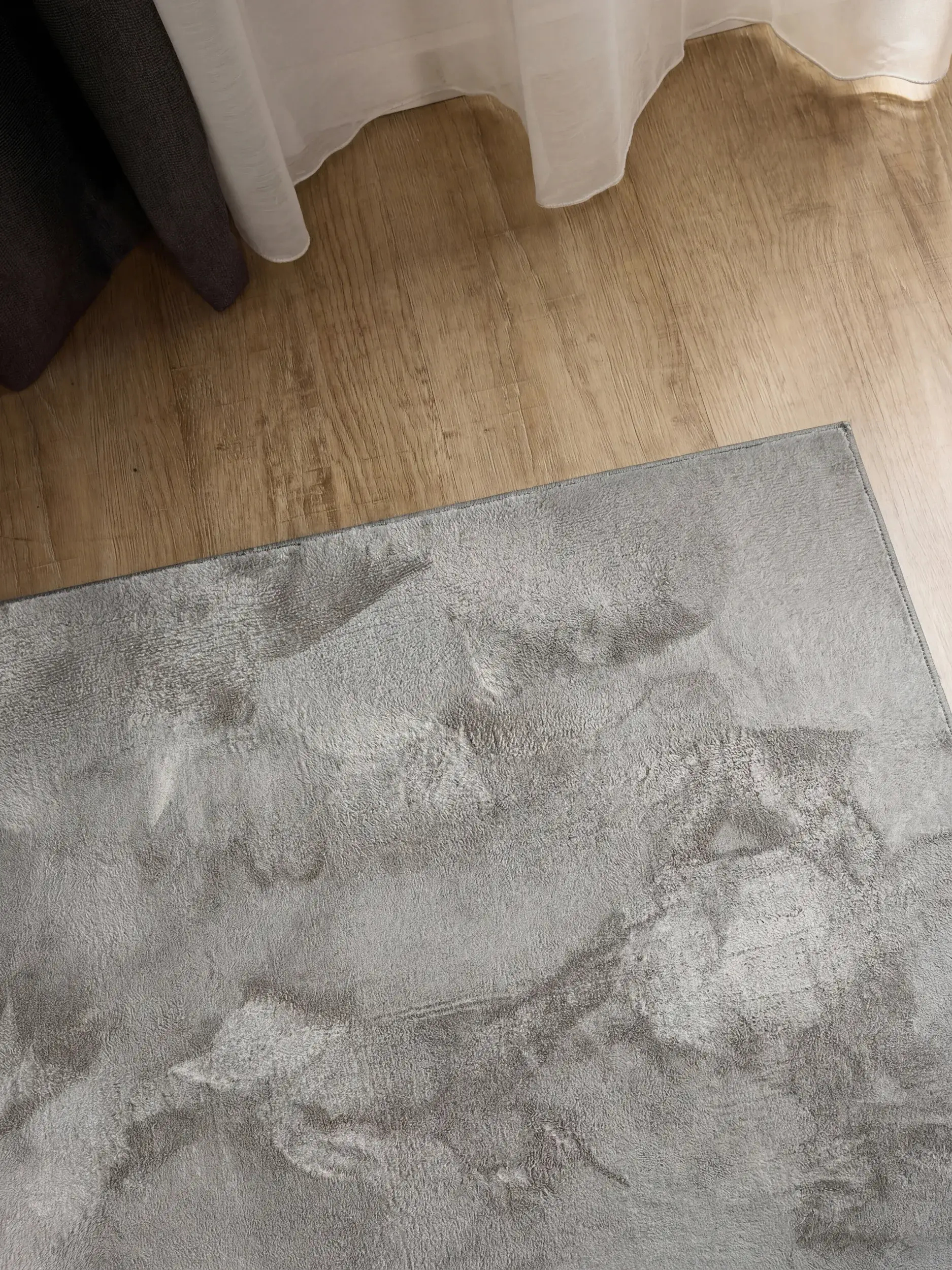 Teppich Furry aus 100% Polyester in  von benuta Basic