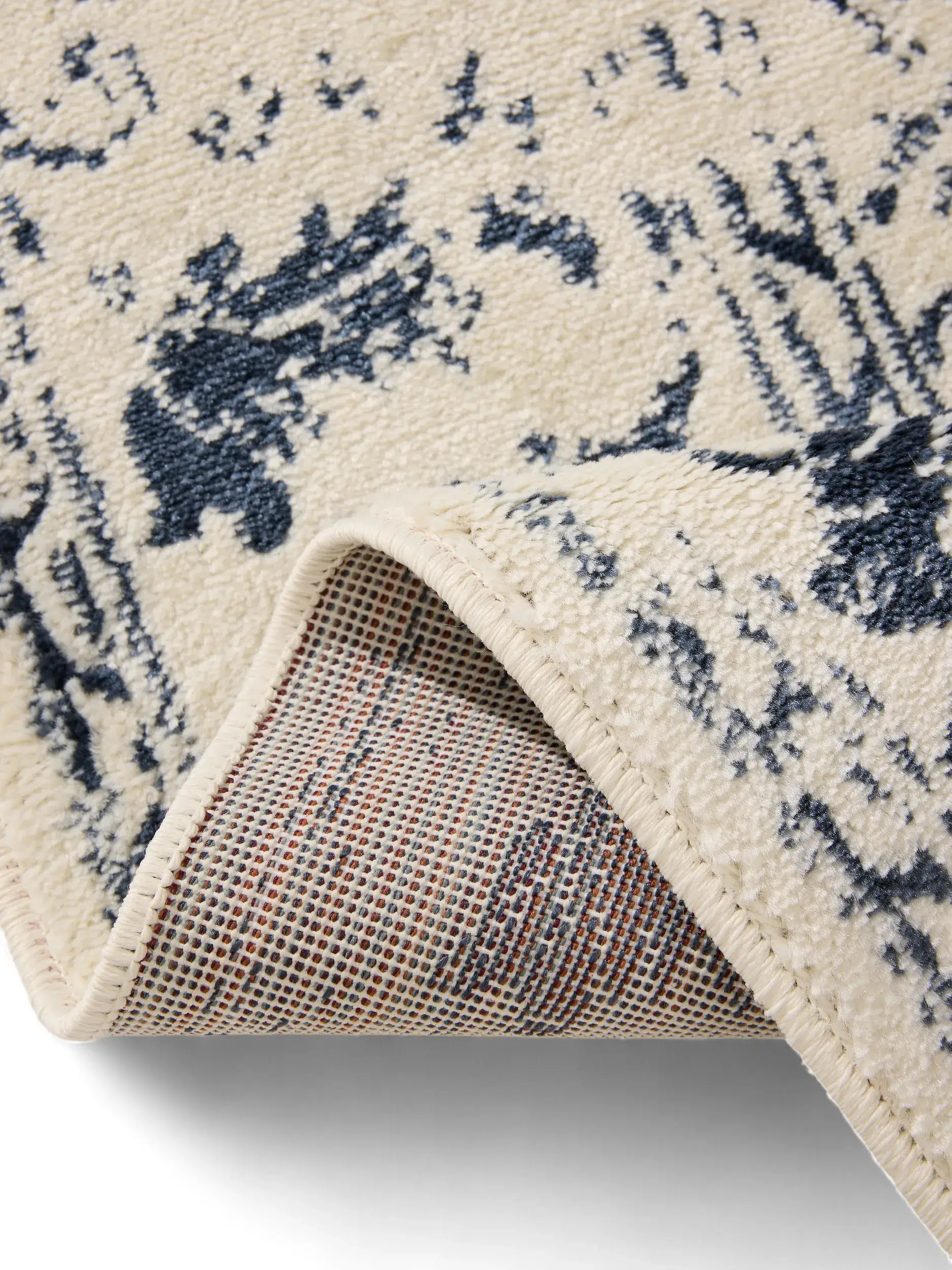 Rug made of 100% Polypropylen in Beige with a 100% Polypropylen high pile by benuta Basic
