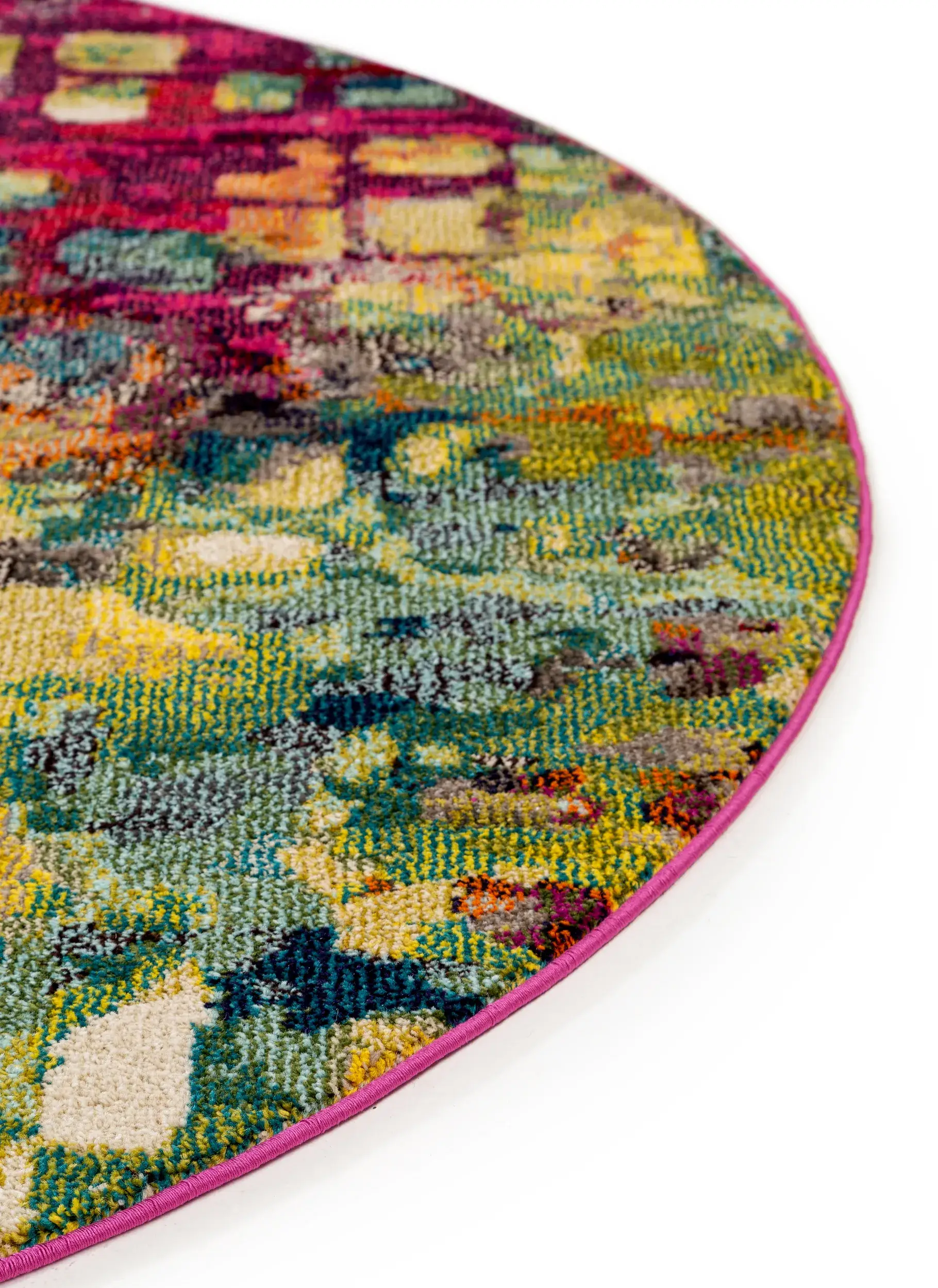 Teppich aus 100% Polypropylen in Multicolor mit 100% Polypropylen hohem Flor von benuta Nest