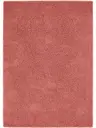 Alfombra pelo largo Swirls Rosa
