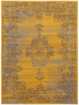 In- & Outdoor Rug Antique Yellow