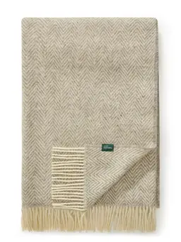 Wolldecke Bianca Grau