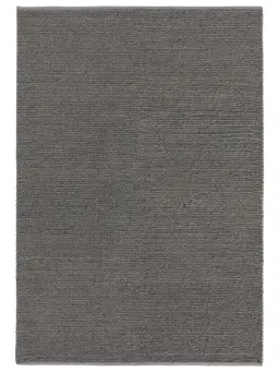 Alfombra de lana Uno Gris claro