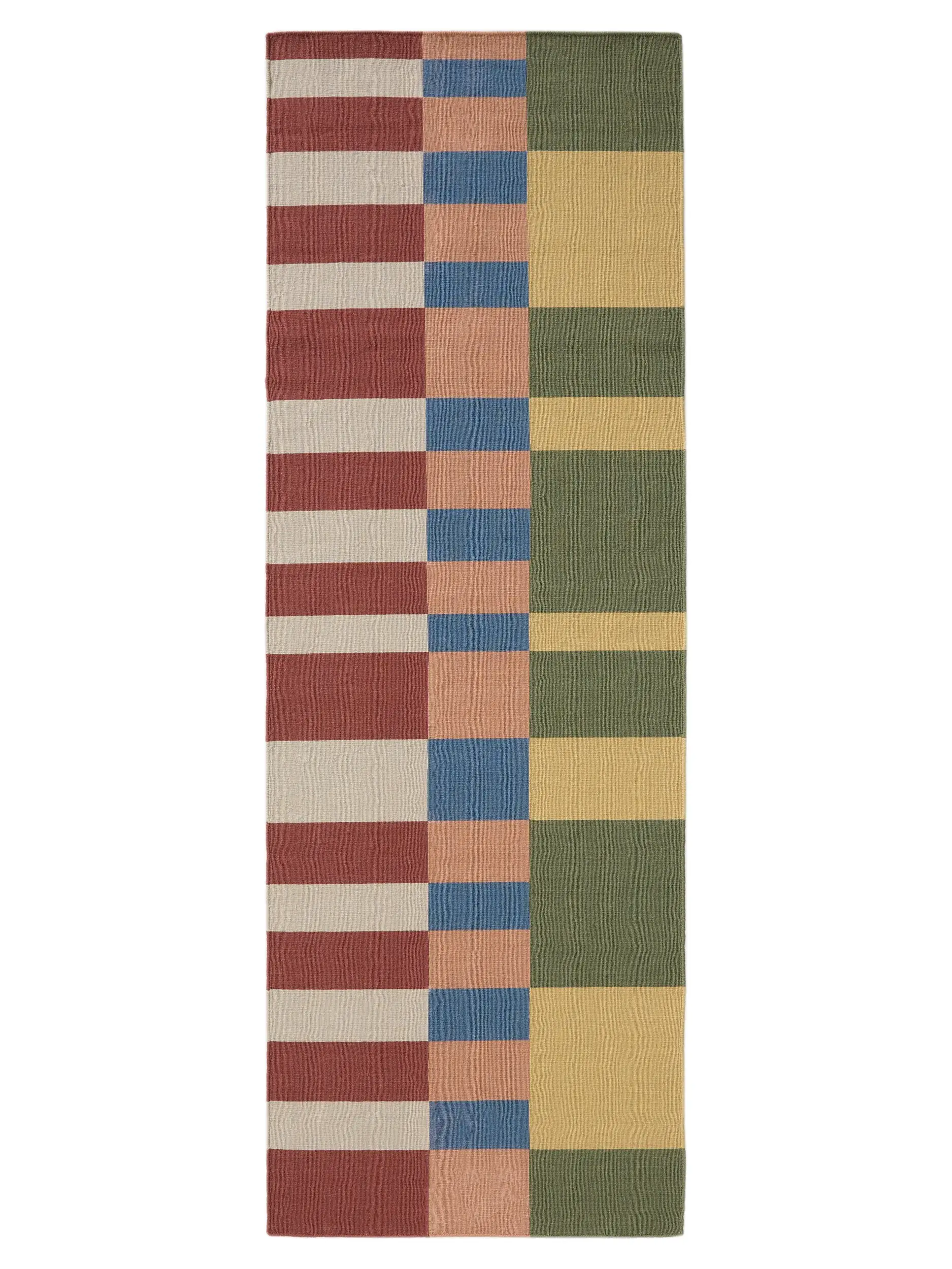 Rug made of 100% Wool in Multicolour with a 100% Wool high pile by benuta Nest