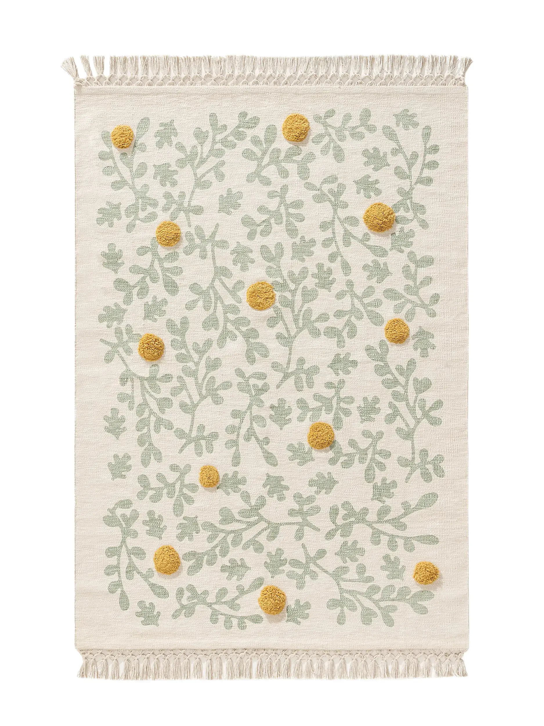 Kinderteppich Hana Cream/Grün von 