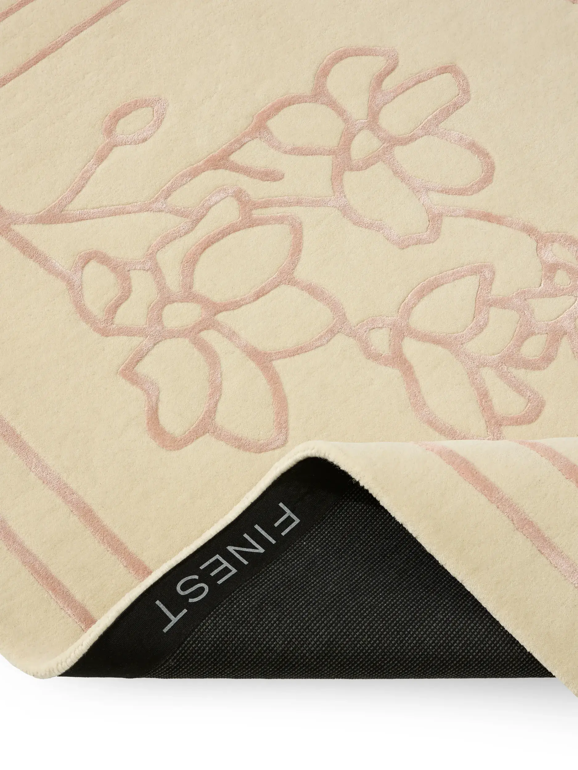 Tapis Sakura en 80% Laine (50% de Nouvelle-Zélande), 20% Lyocell (TENCEL™) en  de benuta Finest