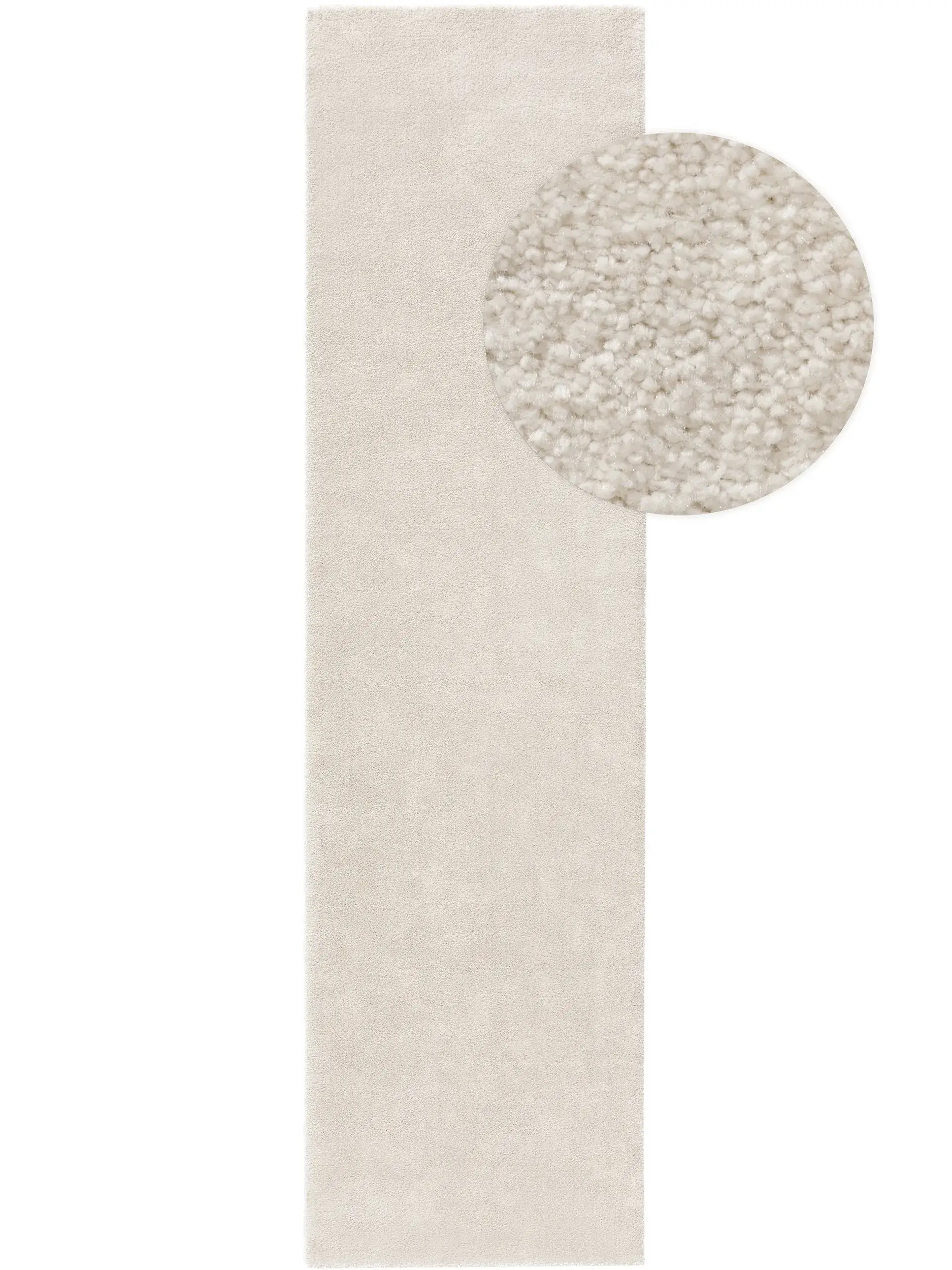 Tapete de 100% Polypropylen em Beige com pelo de 100% Polypropylen de altura da benuta Nest