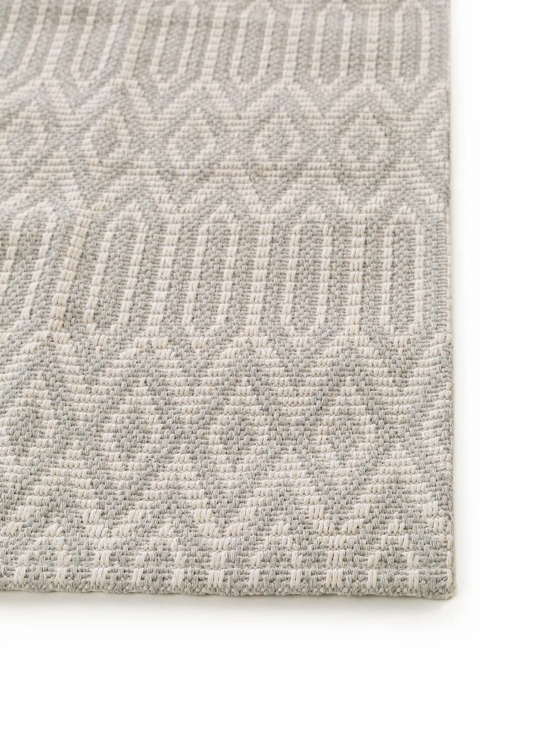 Teppich Cooper aus 100% Baumwolle in Grau von benuta Nest