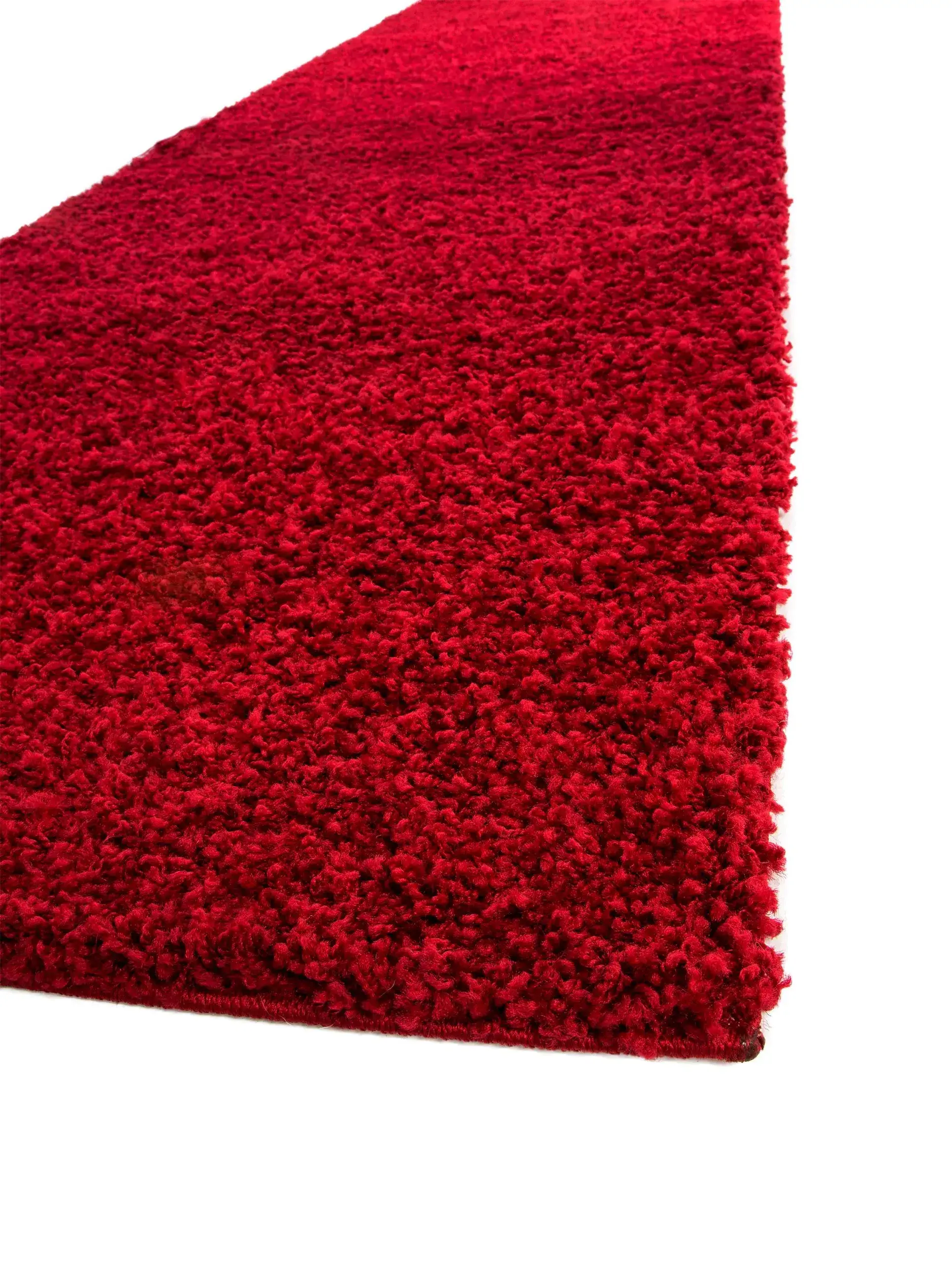 Teppich Swirls aus 100% Polypropylen in Rot von benuta