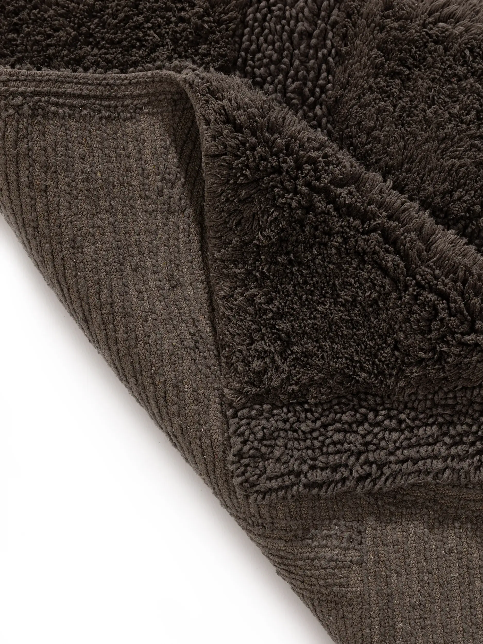 Badematte Nehir Grau in Abstrakt design made of 100% Baumwolle by benuta Nest