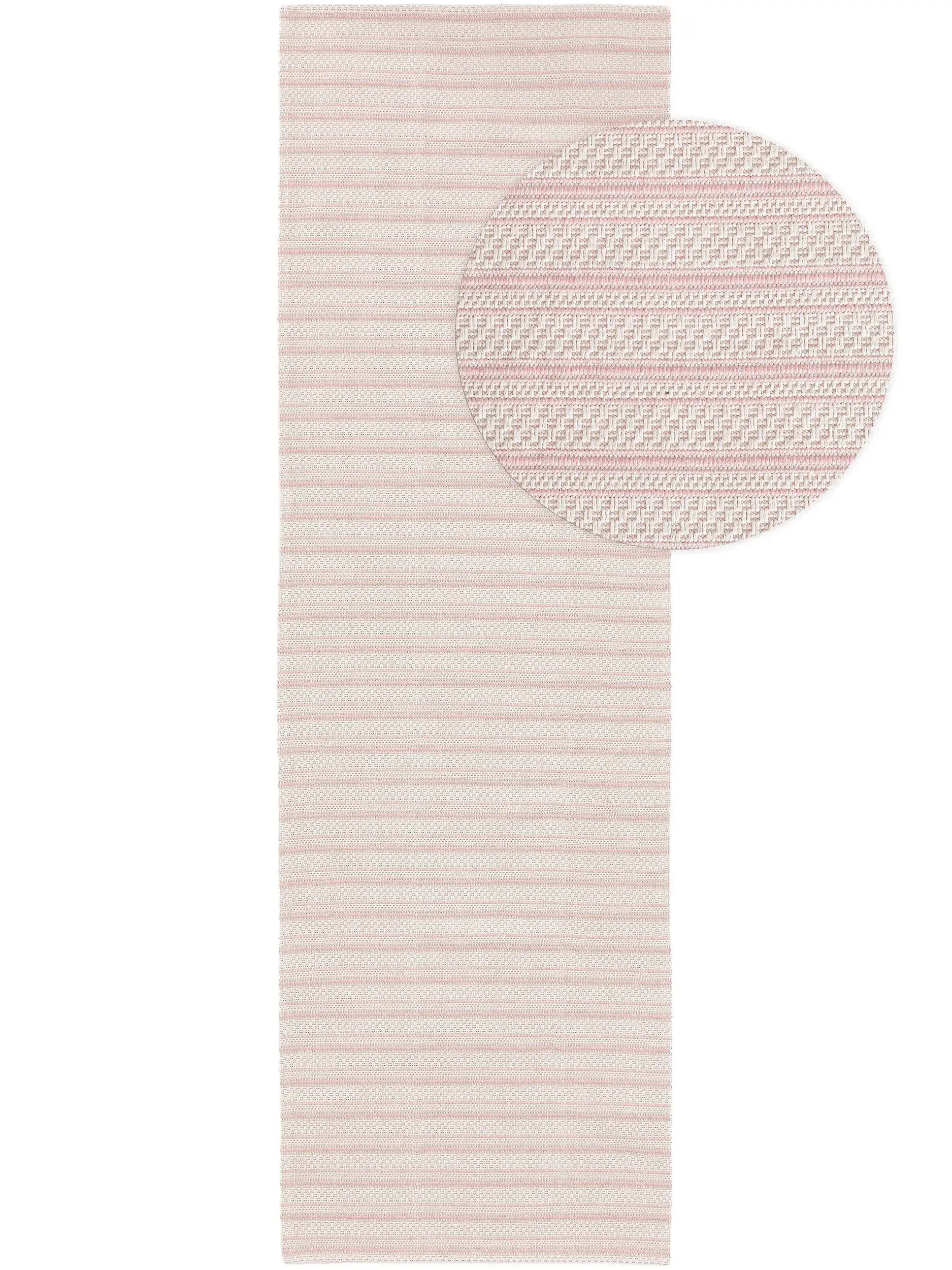Teppich Cooper aus 100% Baumwolle in Rosa von benuta