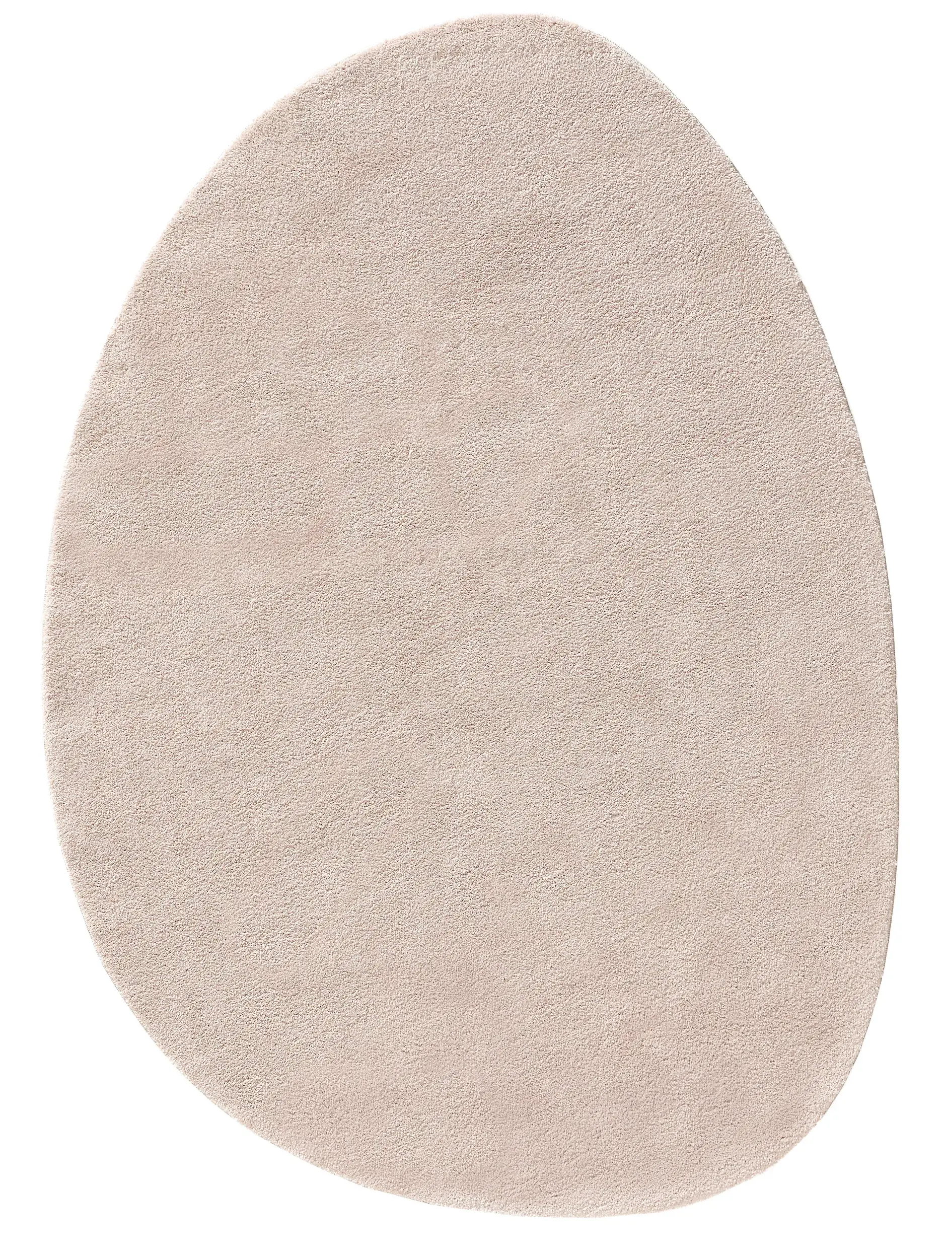 Tapis en 100% Polyester en Beige avec une pile de 100% Polyester de hauteur de benuta POP