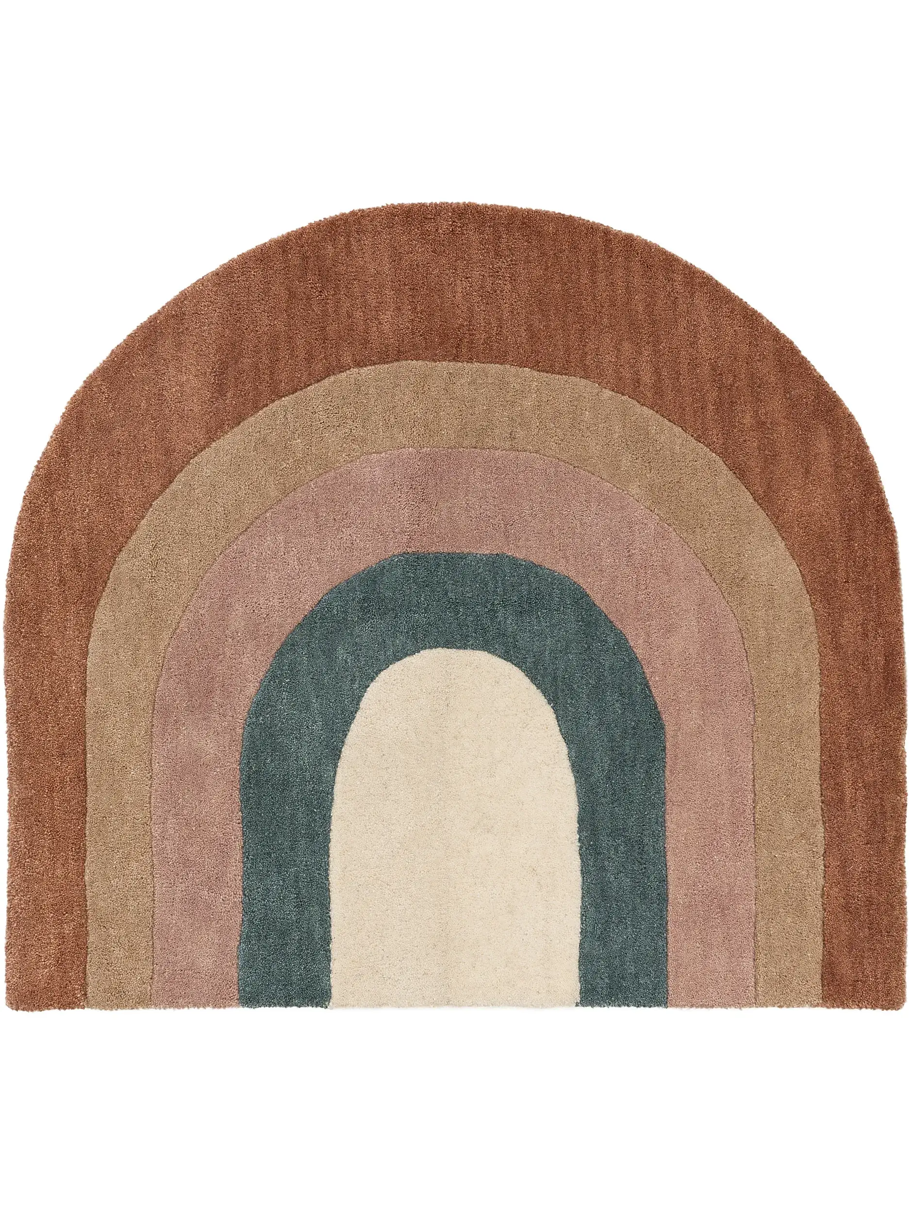 Tappeto di 100% Lana in Multicolor con pelo alto 100% Lana da Lytte