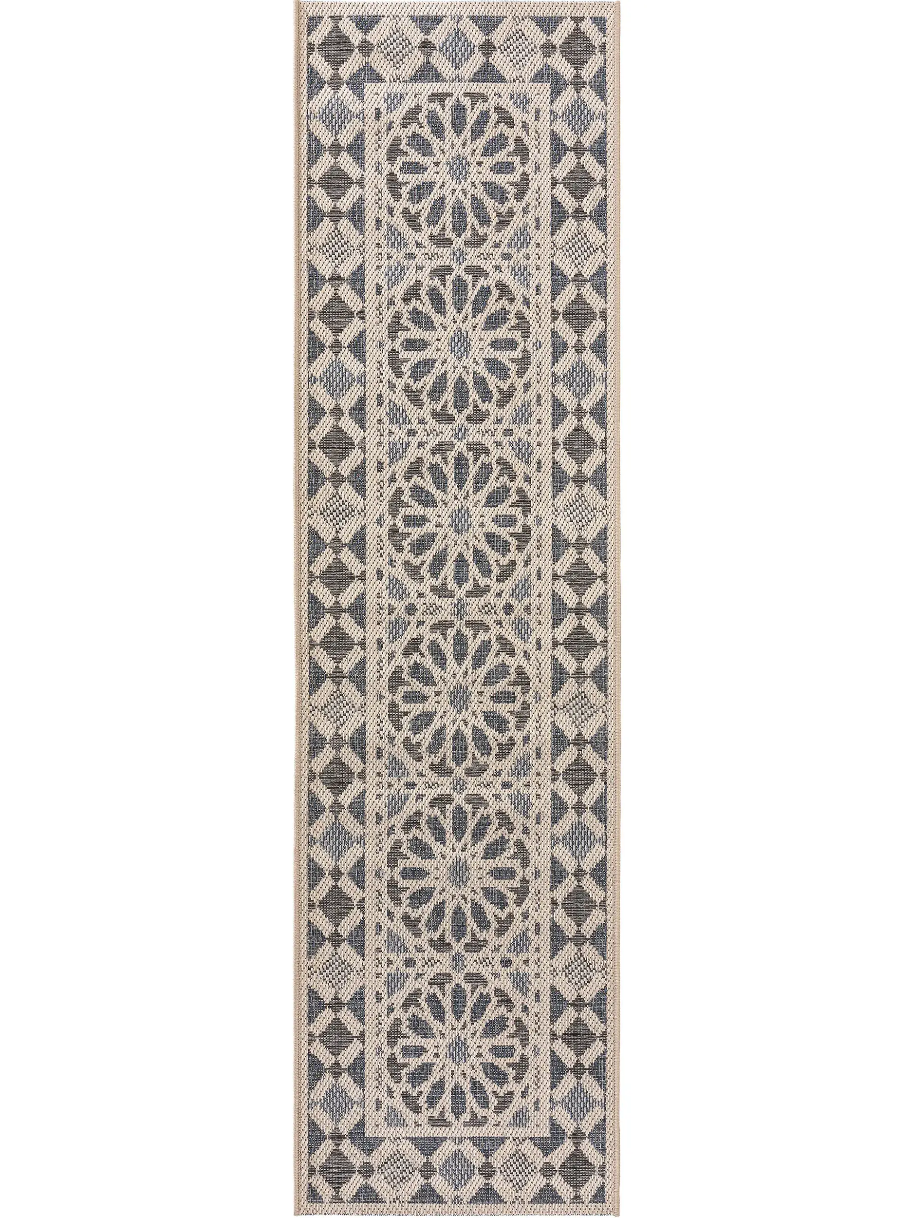 Tapis en 100% Polypropylène en Beige avec une pile de 100% Polypropylène de hauteur de benuta nest