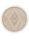 Teppich rund Elias Beige