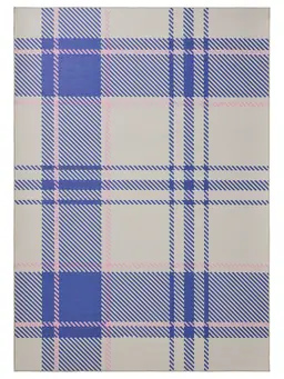 Alfombra lavable Angus Azul