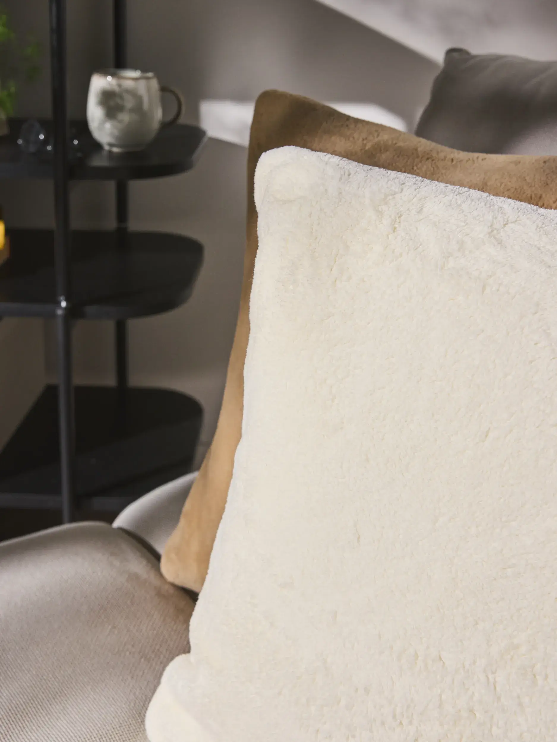 Coussin Cosi Crème de benuta