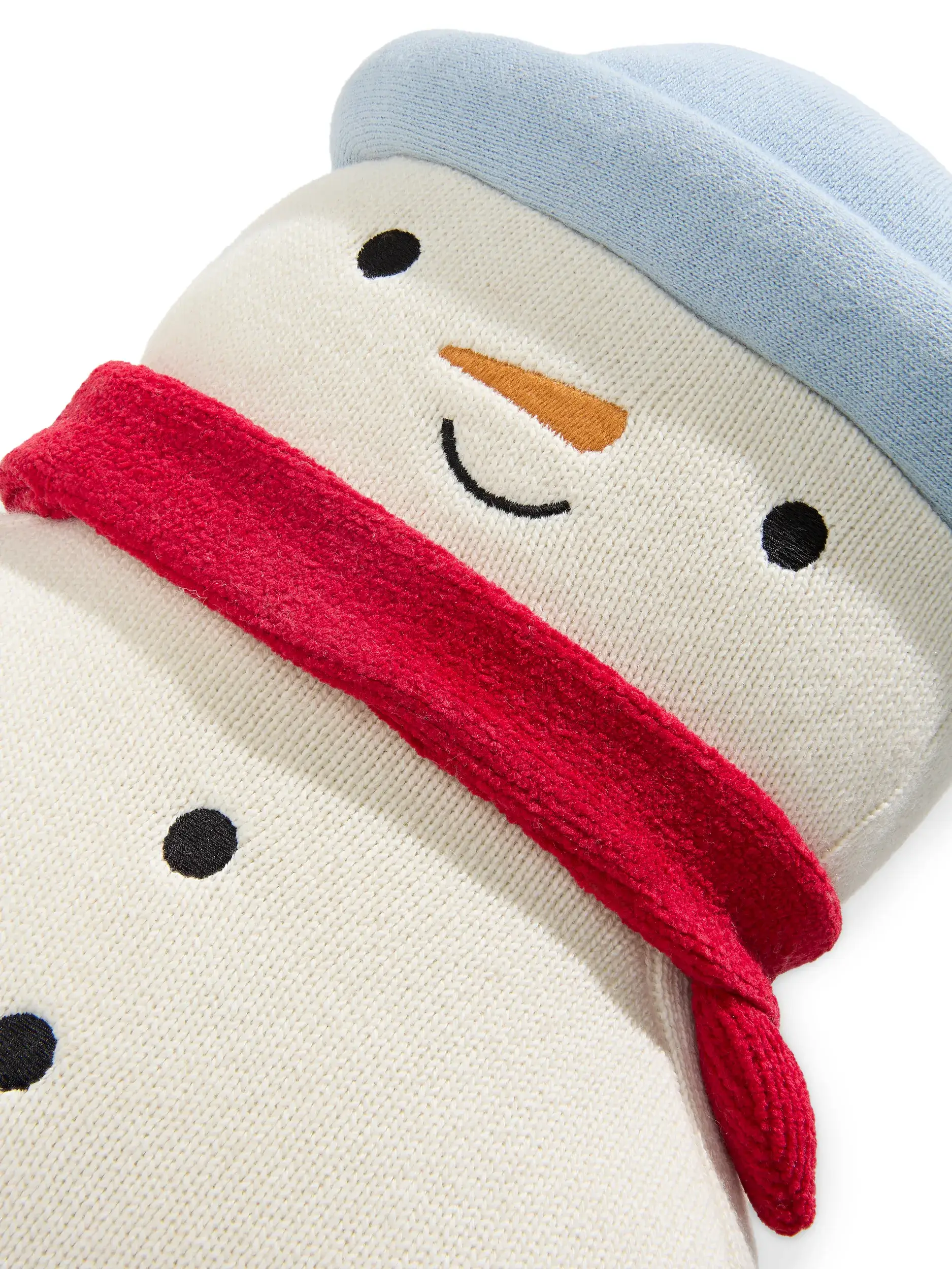 Kerstkussen Snowman Wit van benuta