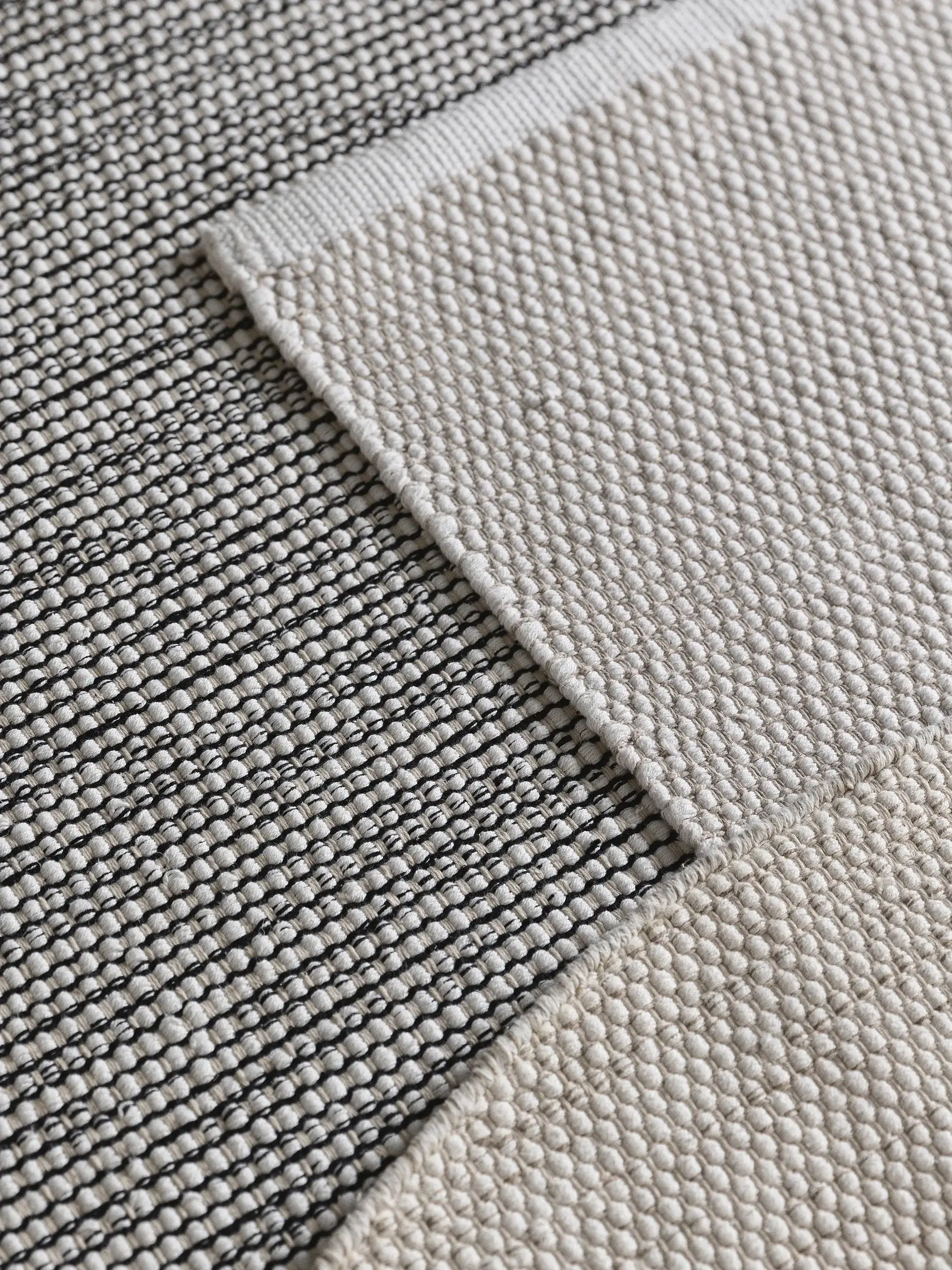 Teppich Ron aus 100% Cotton in Beige von benuta Basic