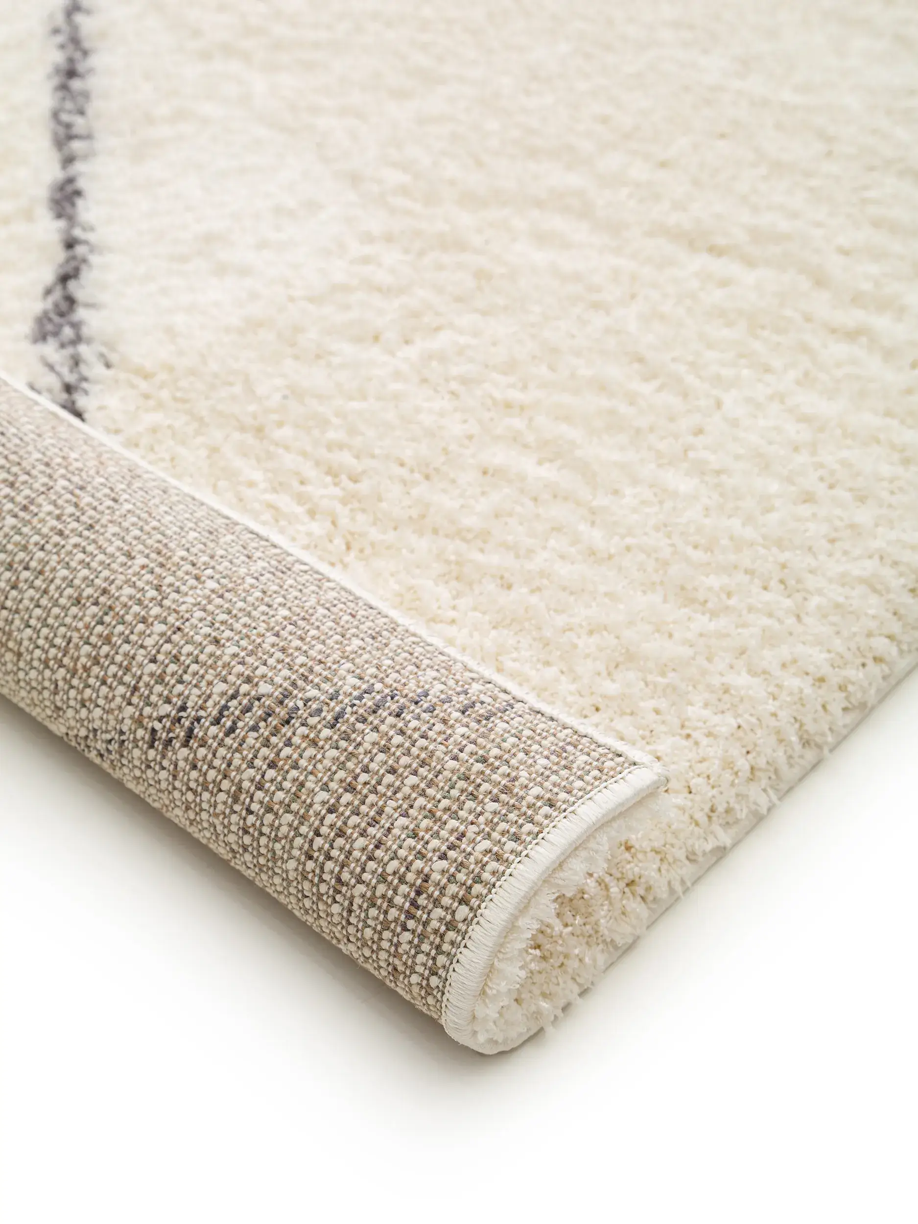 Alfombra de 100% Poliéster (Microfibra) en Beige con un pelo de {{Placeholder_Pile Height}} de altura de benuta nest