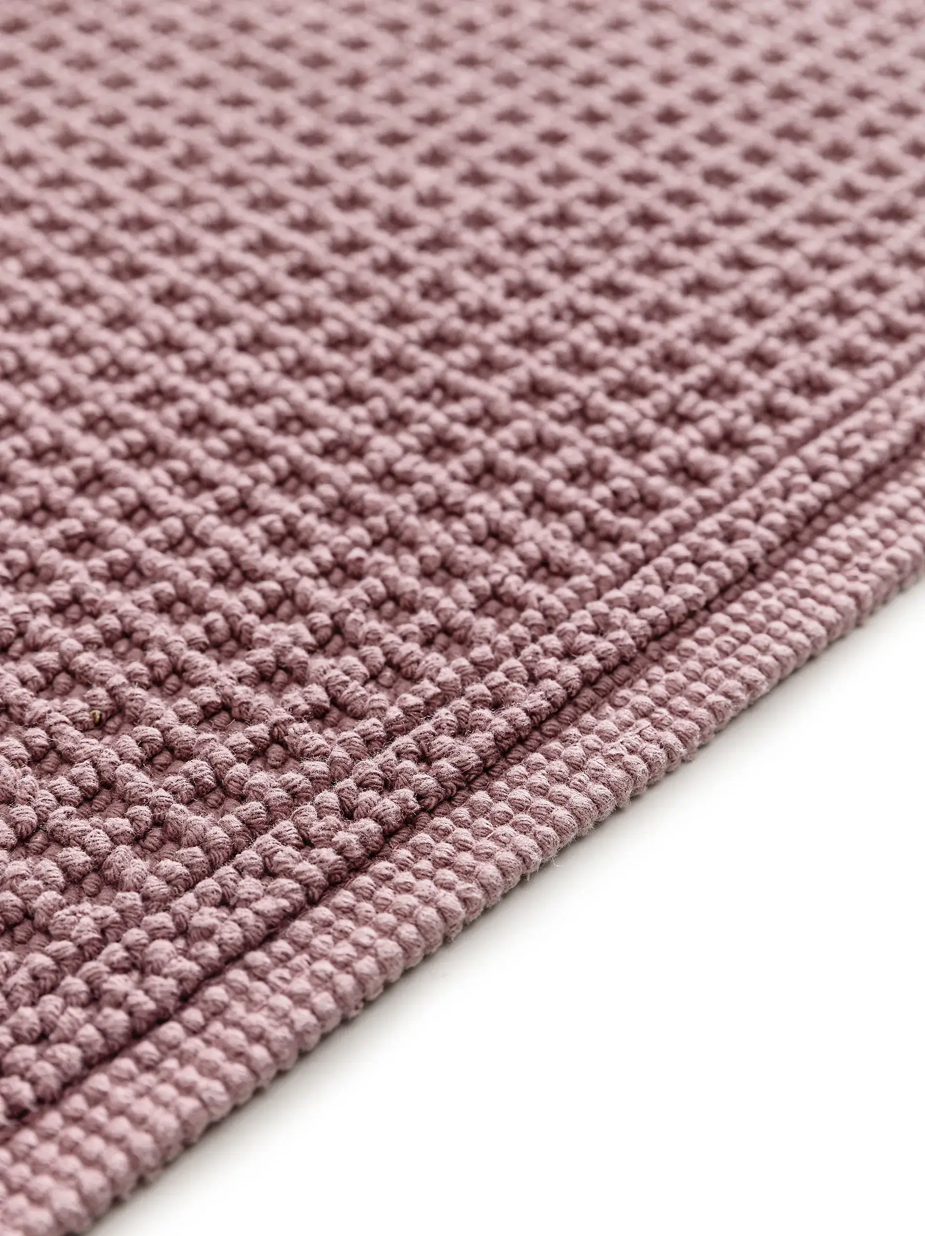 Badematte Jojo Lila i Einfarbig-design laget av 100% Baumwolle fra benuta Nest