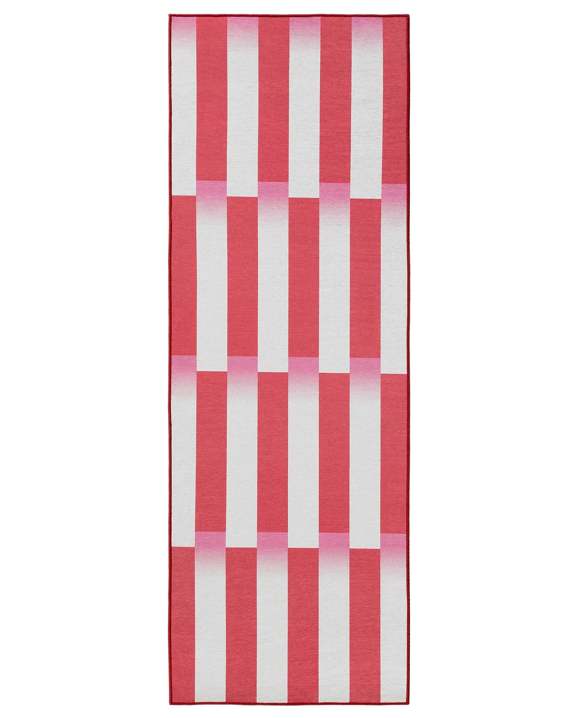 Teppe av 100% Polyester i Rot med 100% Polyester høy lugg fra benuta Pop