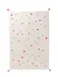 Waschbarer Kinderteppich Fiete Multicolor/Pink