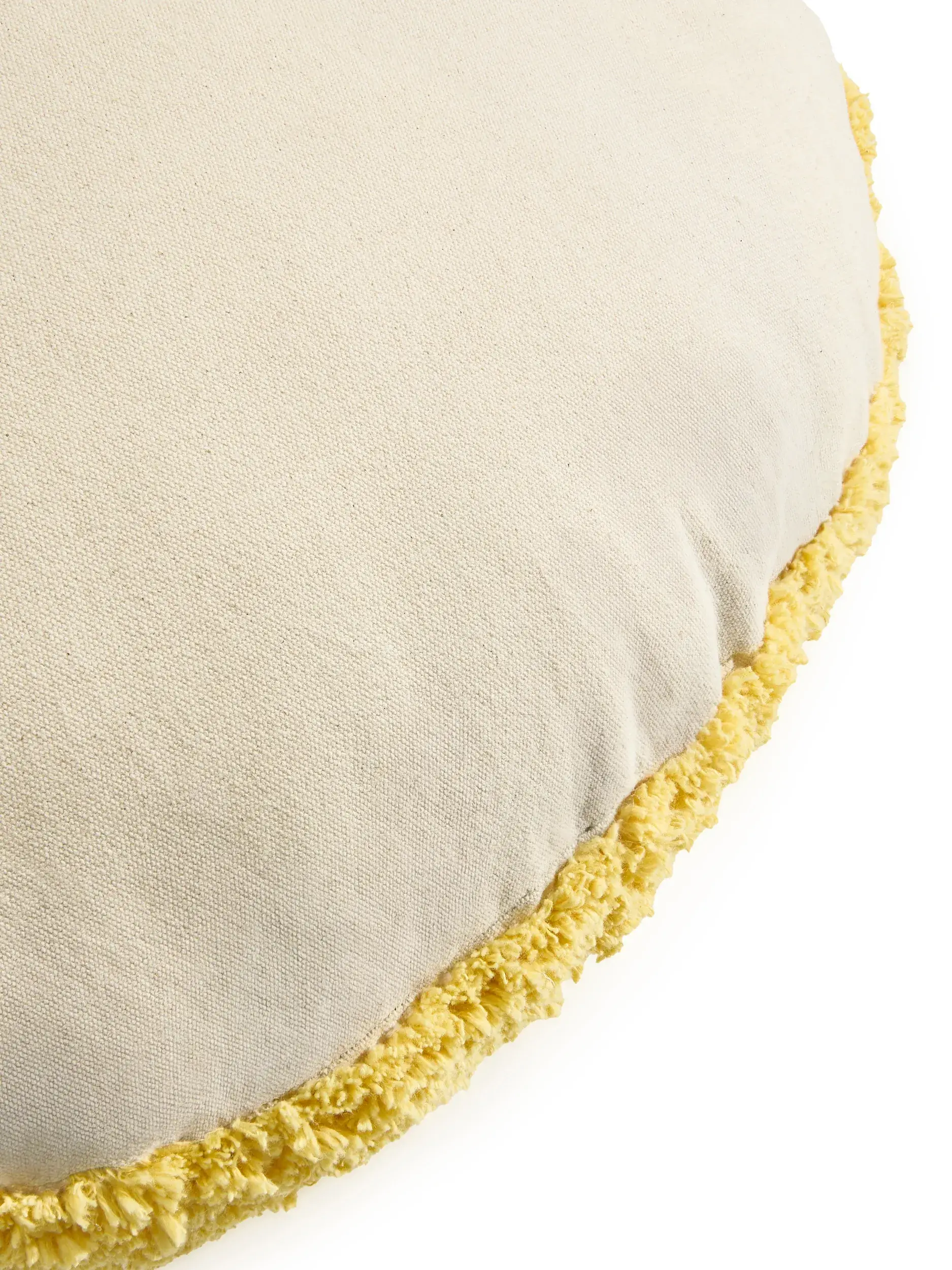 Cojín de suelo Alma Amarillo de Lytte