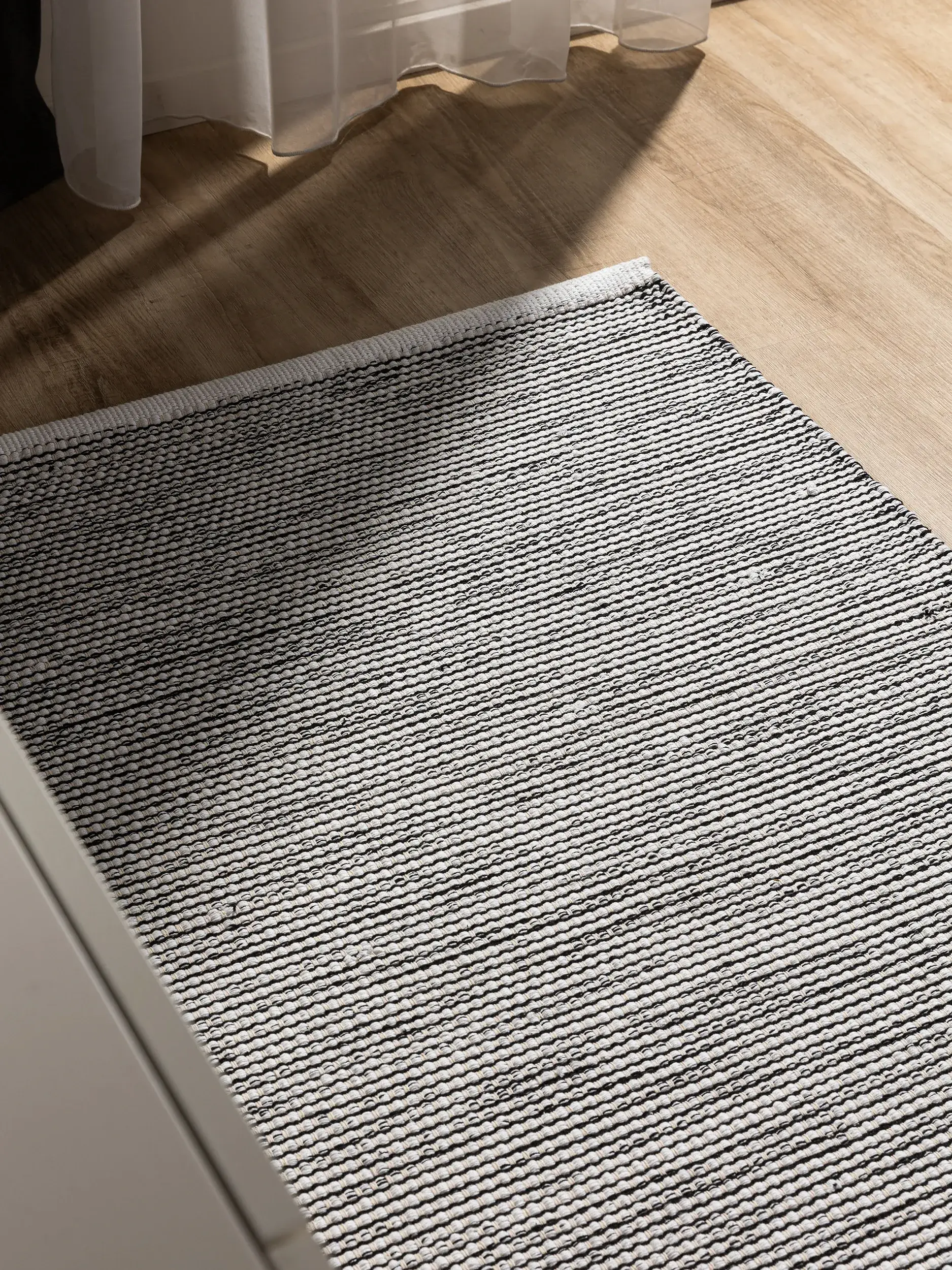 Teppich Ron aus 100% Cotton in Beige von benuta Basic