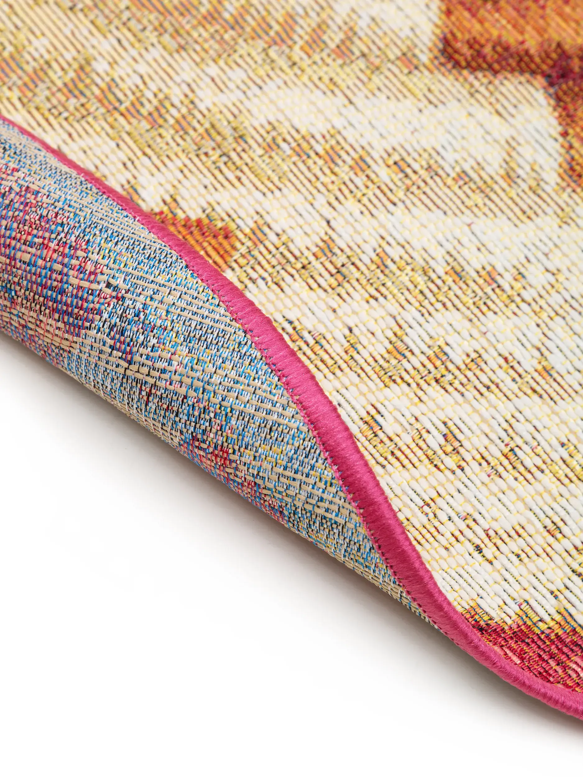 Alfombra de 76% Polipropileno, 24% Poliéster en Multicolor con un pelo de {{Placeholder_Pile Height}} de altura de benuta nest