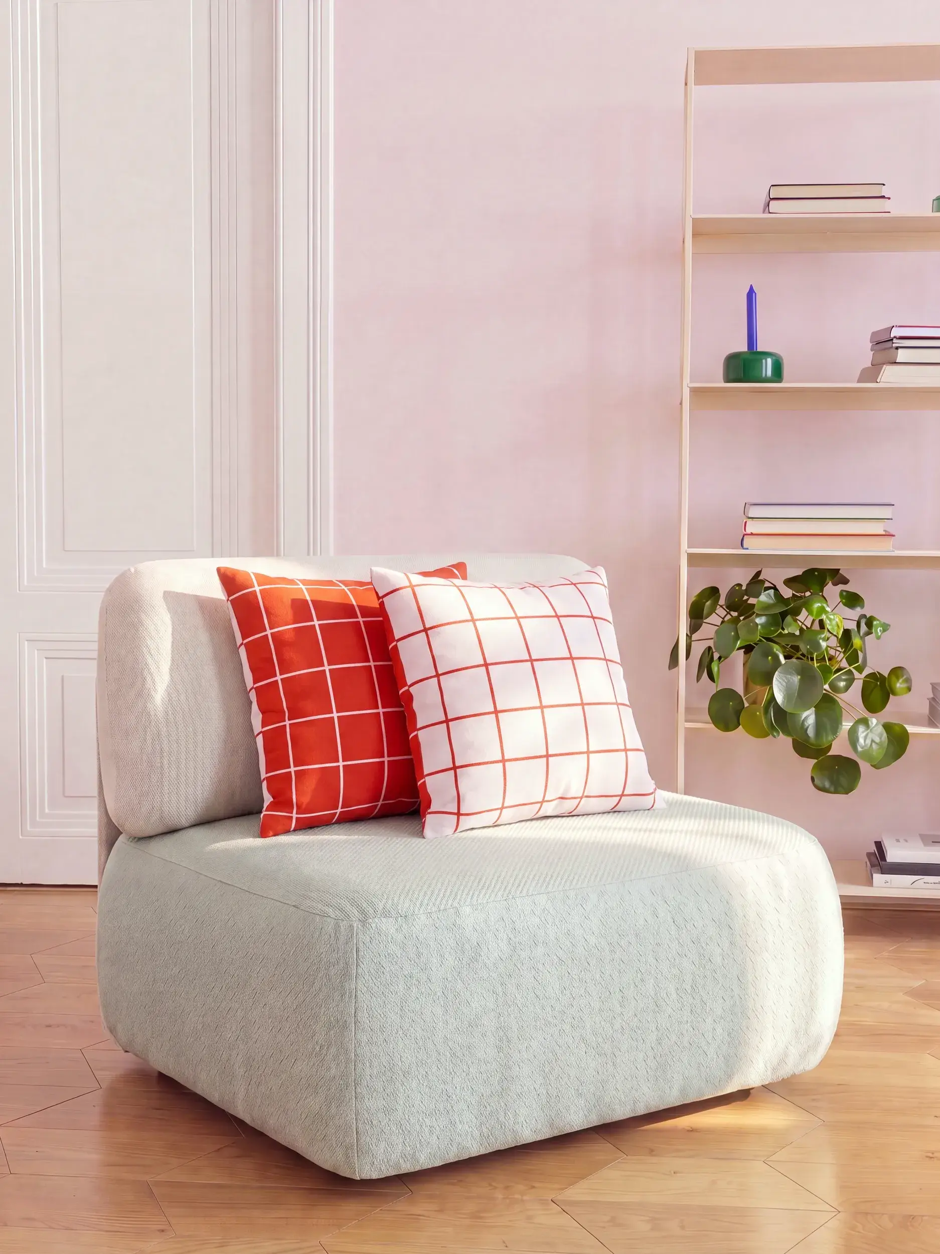 Cushion Joy Red by benuta Pop