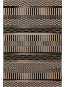 Tappeto per interno ed esterno Naoto Beige/Nero