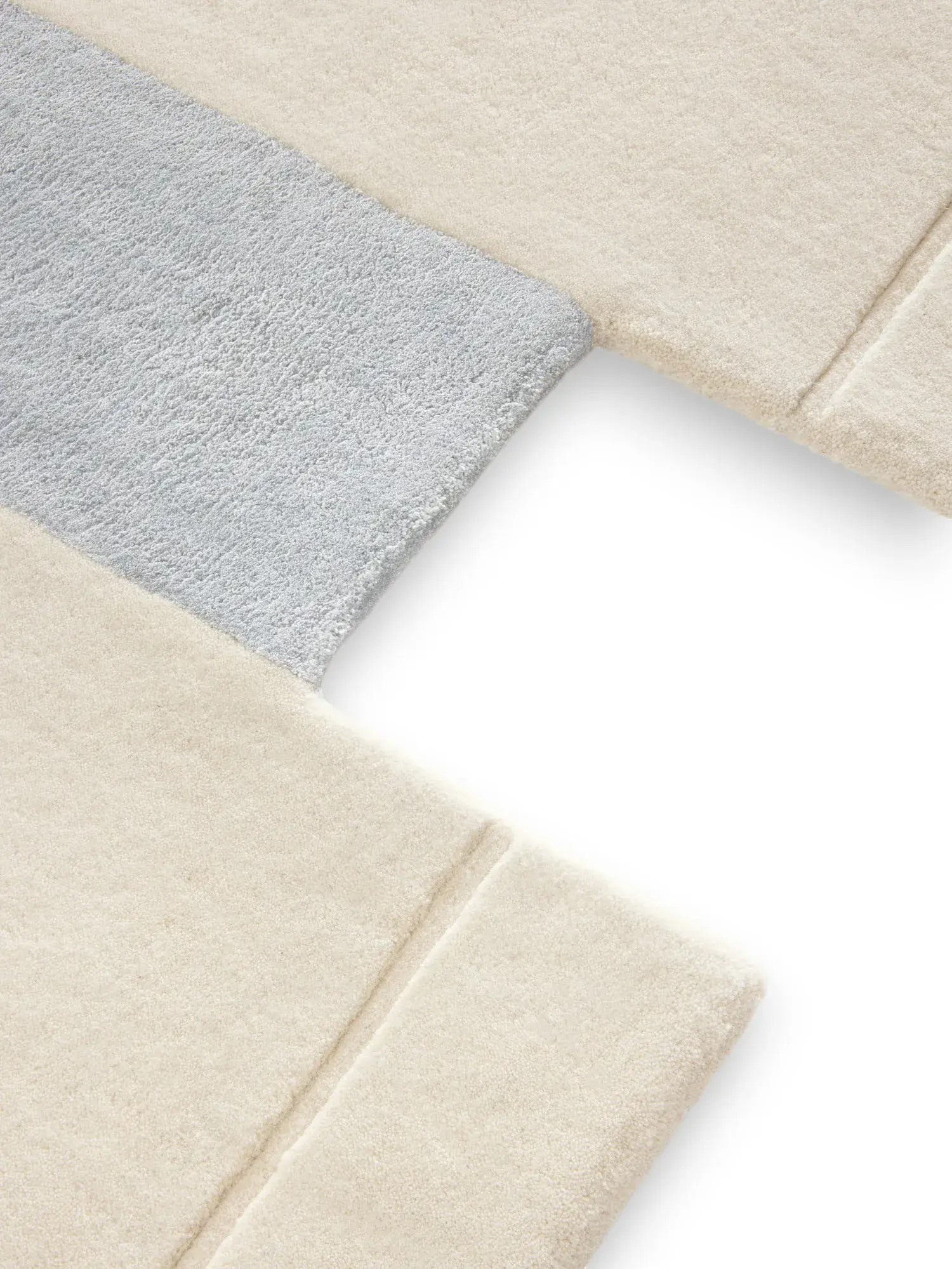 Teppe Kinga av 90% Ull, 10% Lyocell (Tencel™) i Beige fra benuta Finest