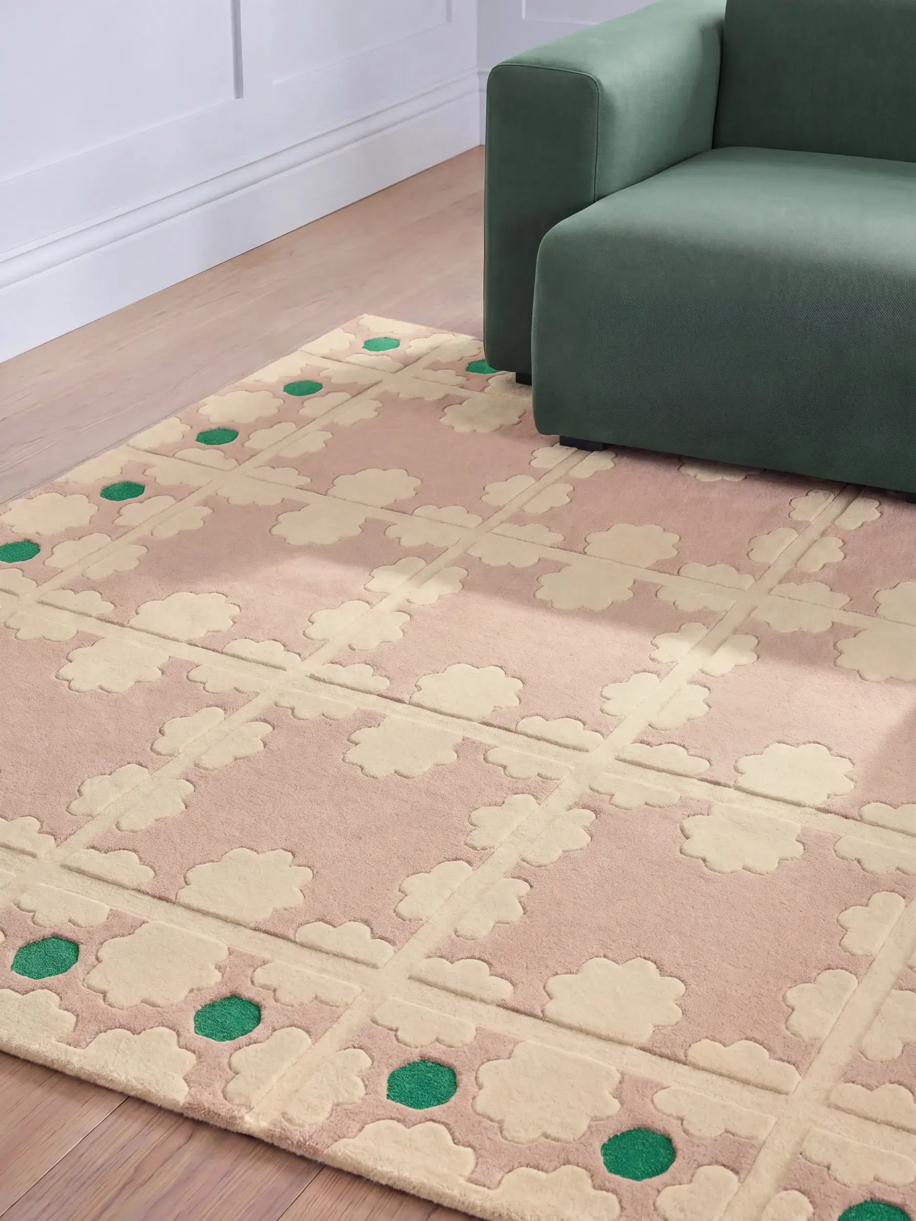 Tapis Tilda en 100% Laine (50% de Nouvelle-Zélande) en  de benuta Finest