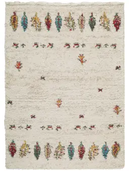 Shaggy rug Gobi Beige