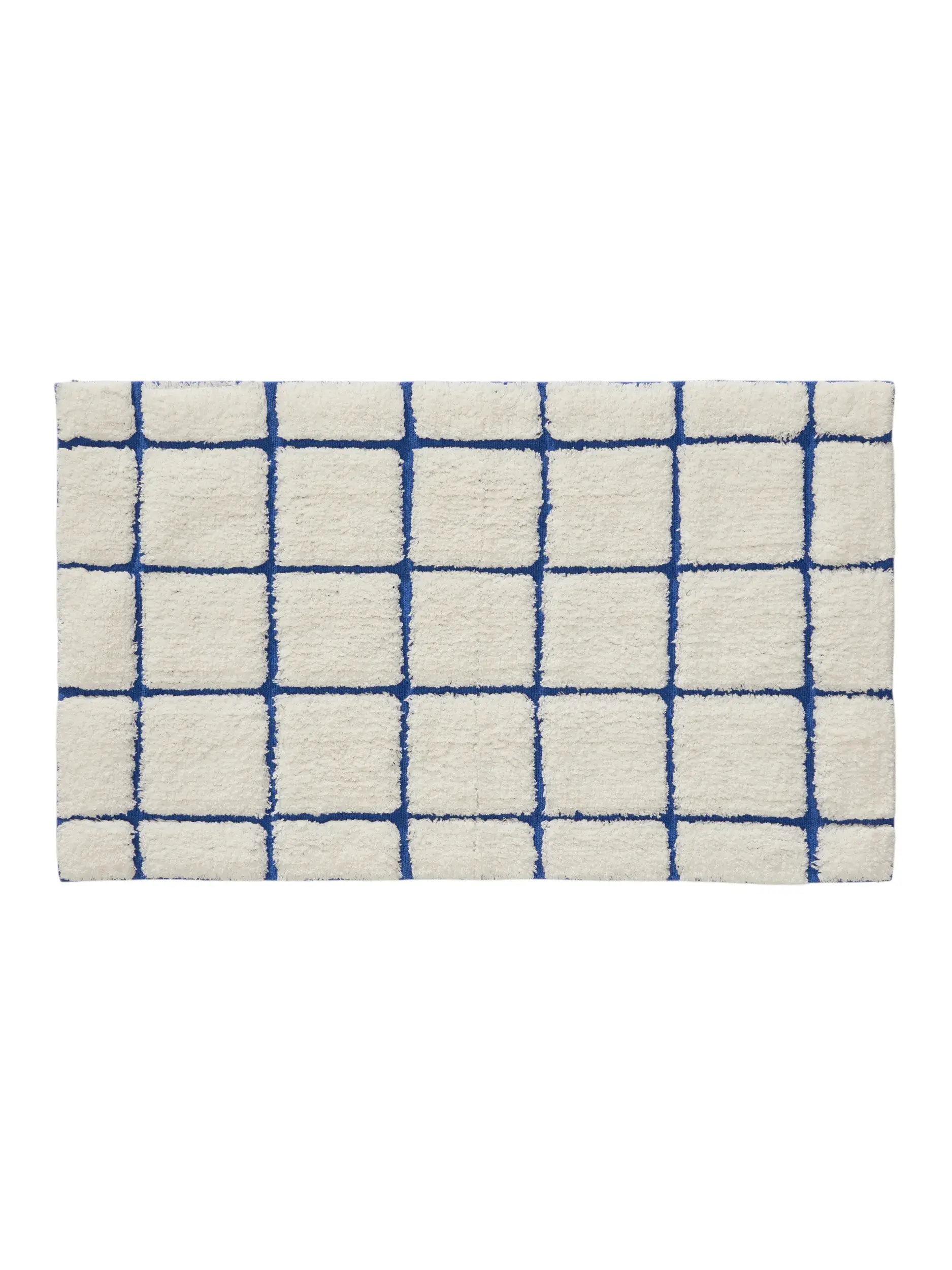 Tappeto da bagno Noa Crema/Blu di benuta POP