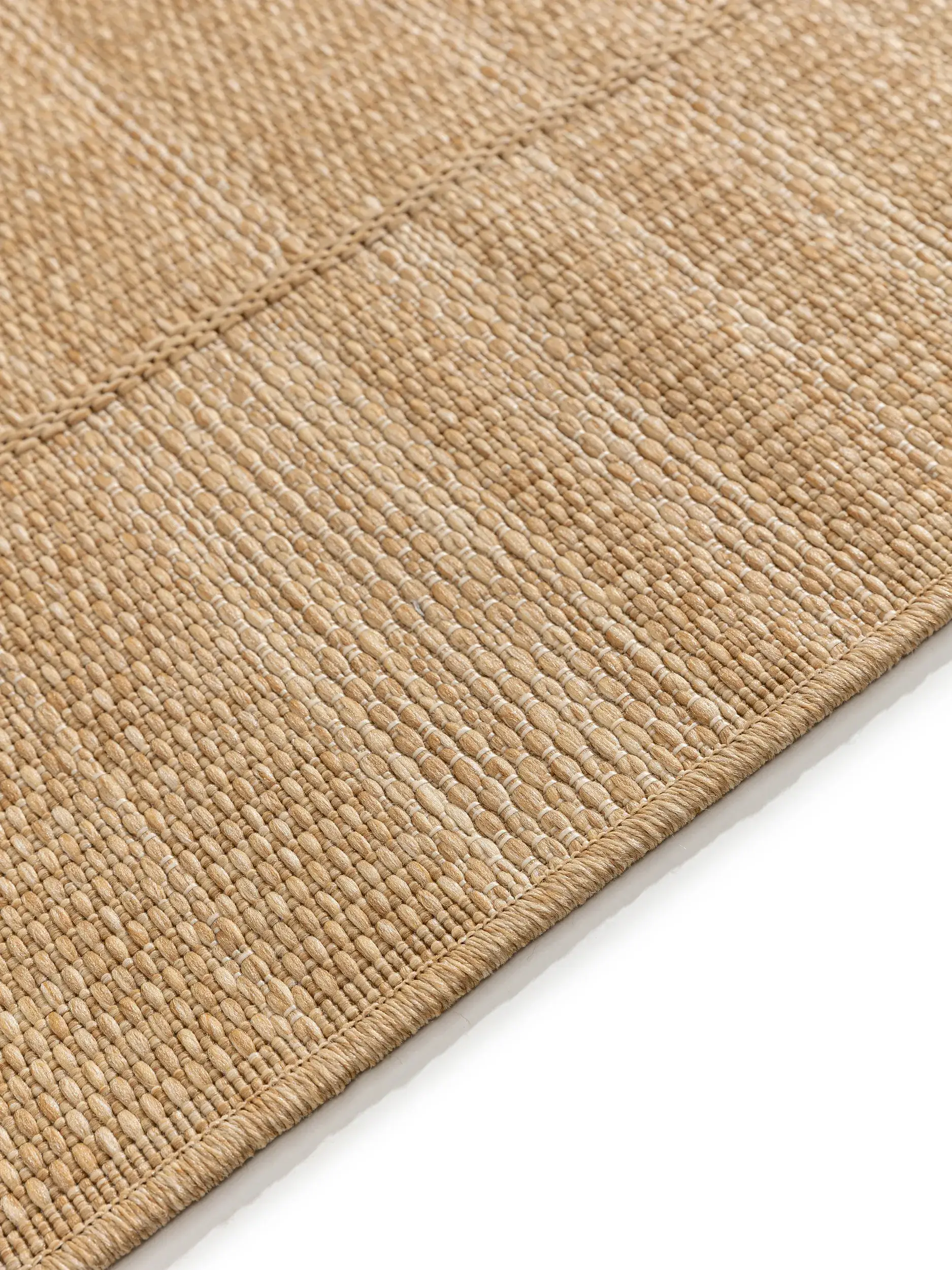 Rug made of 100% Polypropylen in Brown with a 100% Polypropylen high pile by benuta Nest